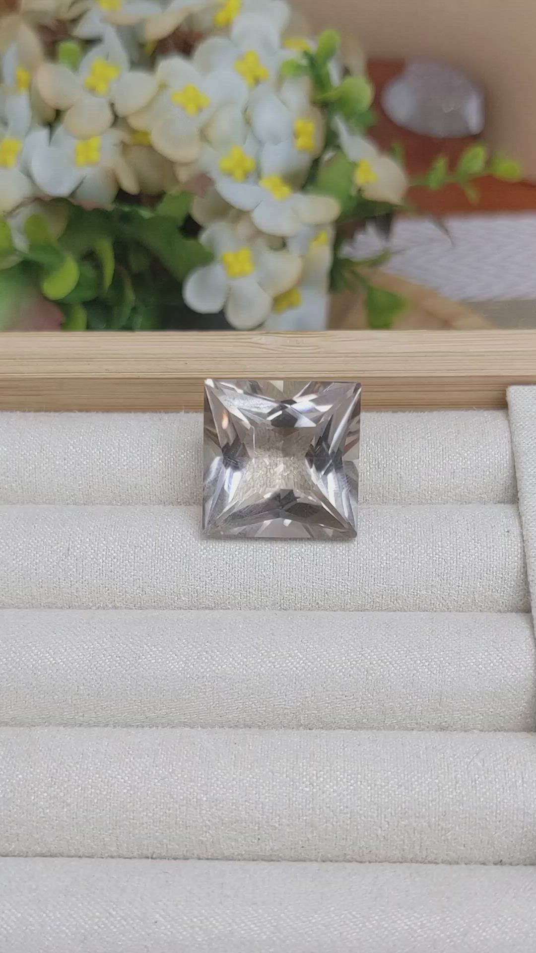 29.71 Ct. Smokey Quartz from Ceylon (Sri Lanka) Size Video