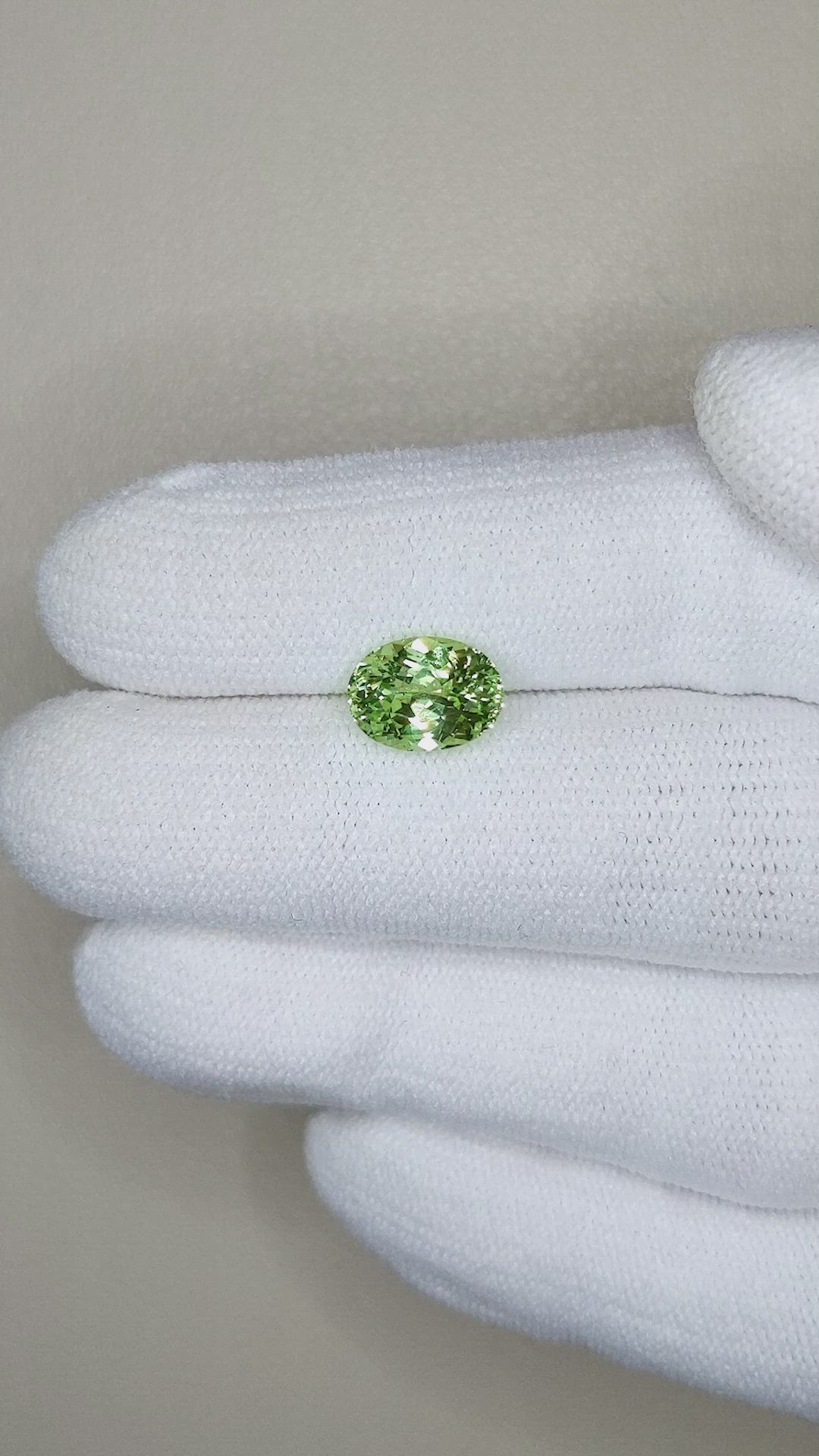 2.24 Ct. Garnet from Tanzania Size Video