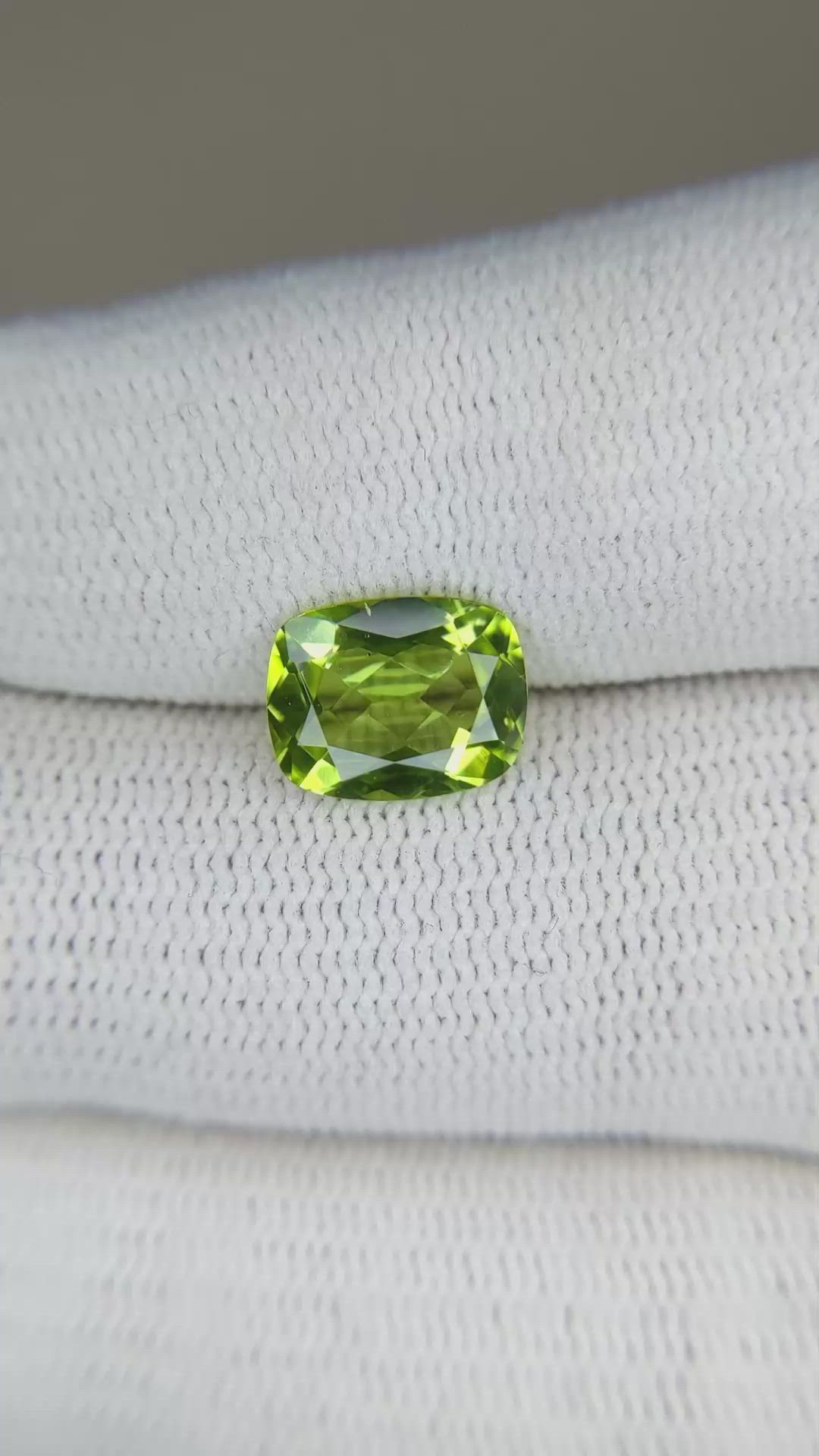 2.15 Ct. Peridot from Burma (Myanmar) Size Video