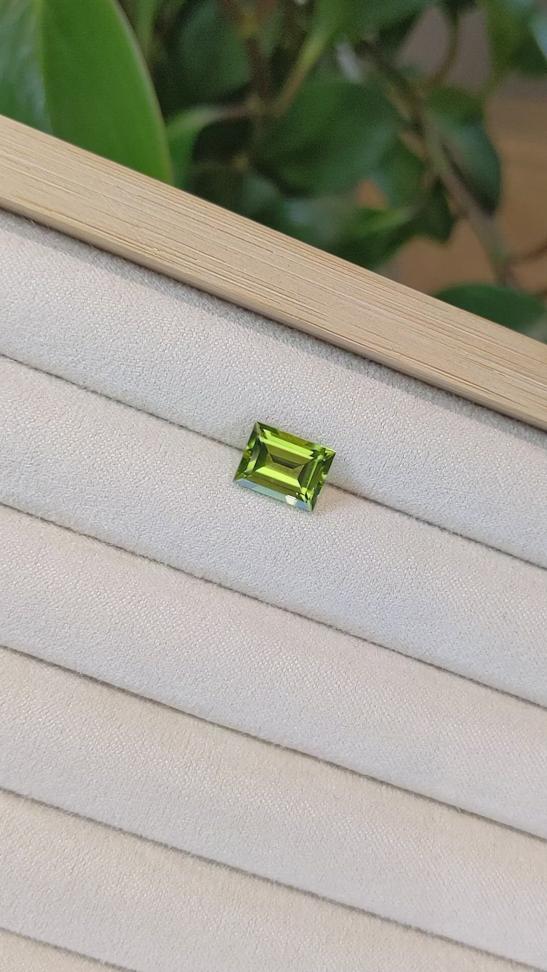 3.21 Ct. Peridot from Burma (Myanmar) Size Video