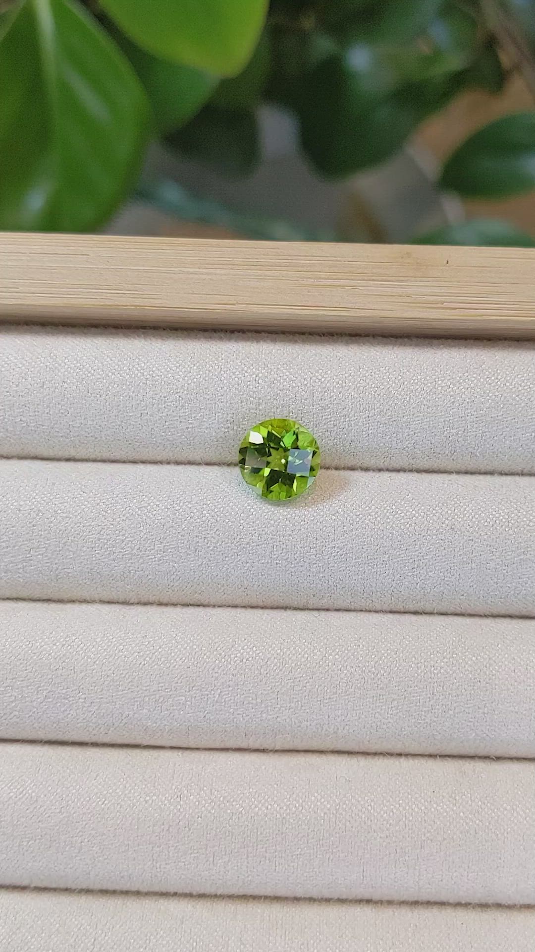 2.89 Ct. Peridot from Burma (Myanmar) Size Video