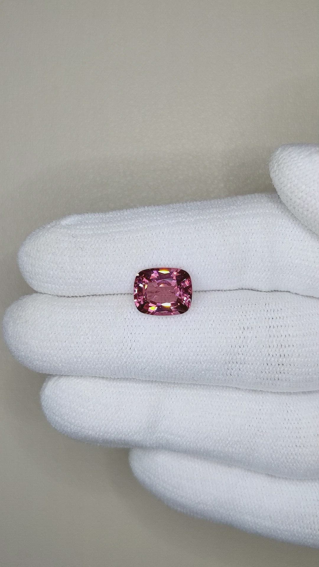 3.02 Ct. Spinel from Burma (Myanmar) Size Video