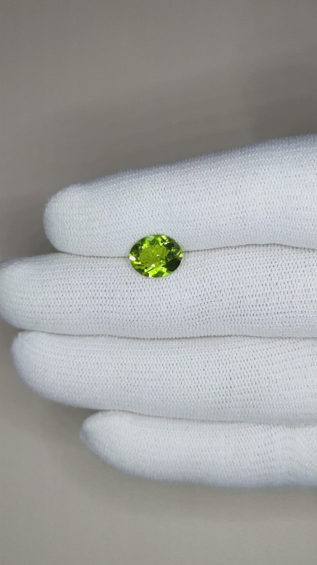 2.43 Ct. Peridot from Burma (Myanmar) Size Video