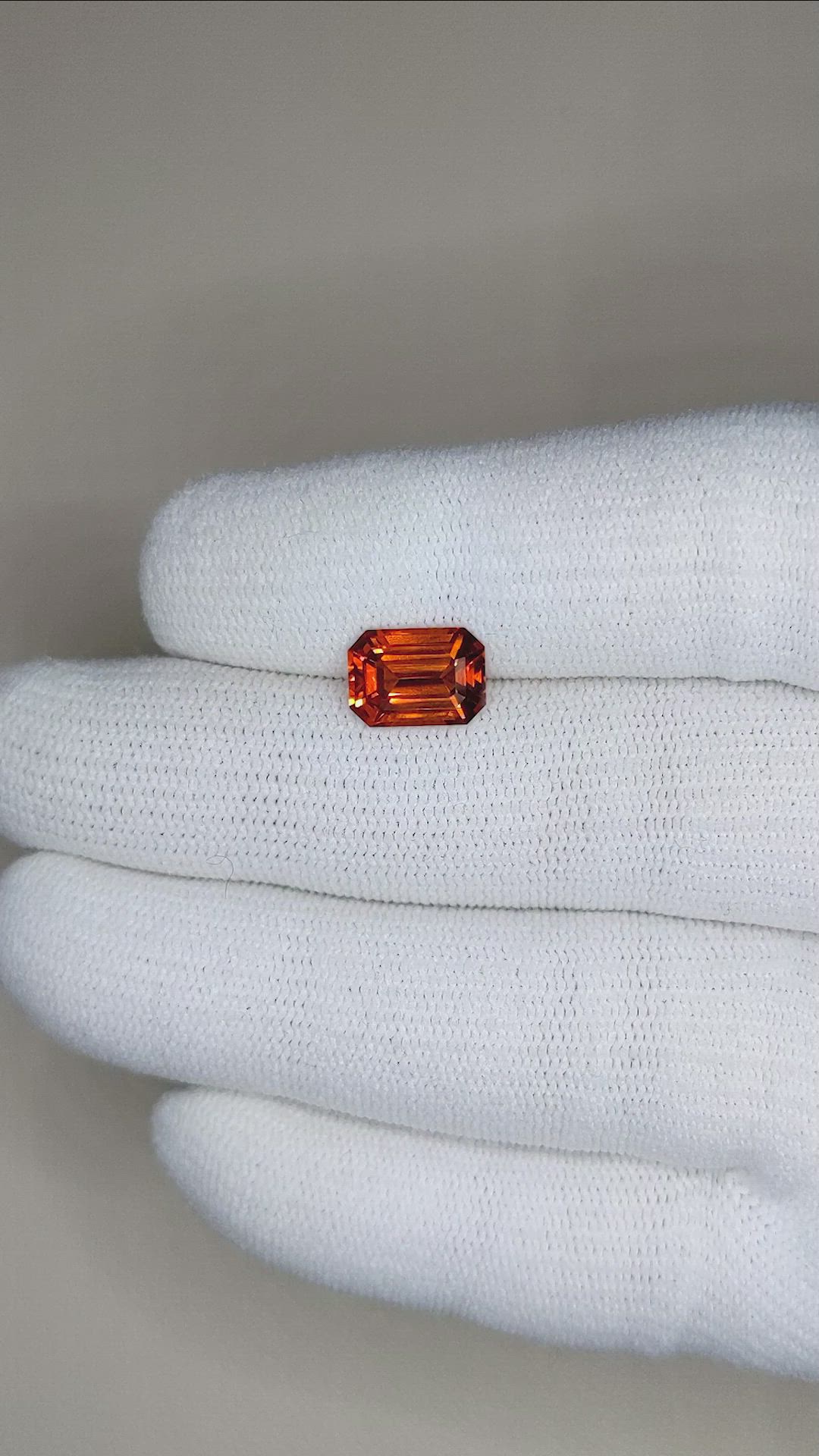 2.63 Ct. Spessartite Garnet from Tanzania Size Video