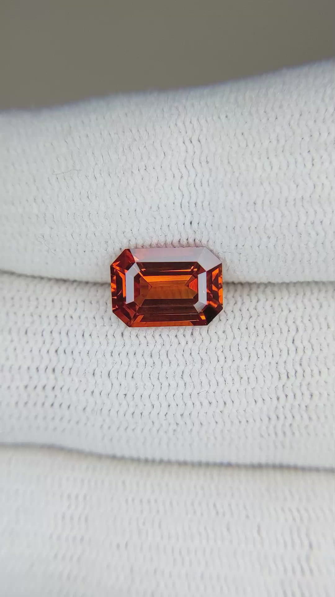 2.63 Ct. Spessartite Garnet from Tanzania Size Video