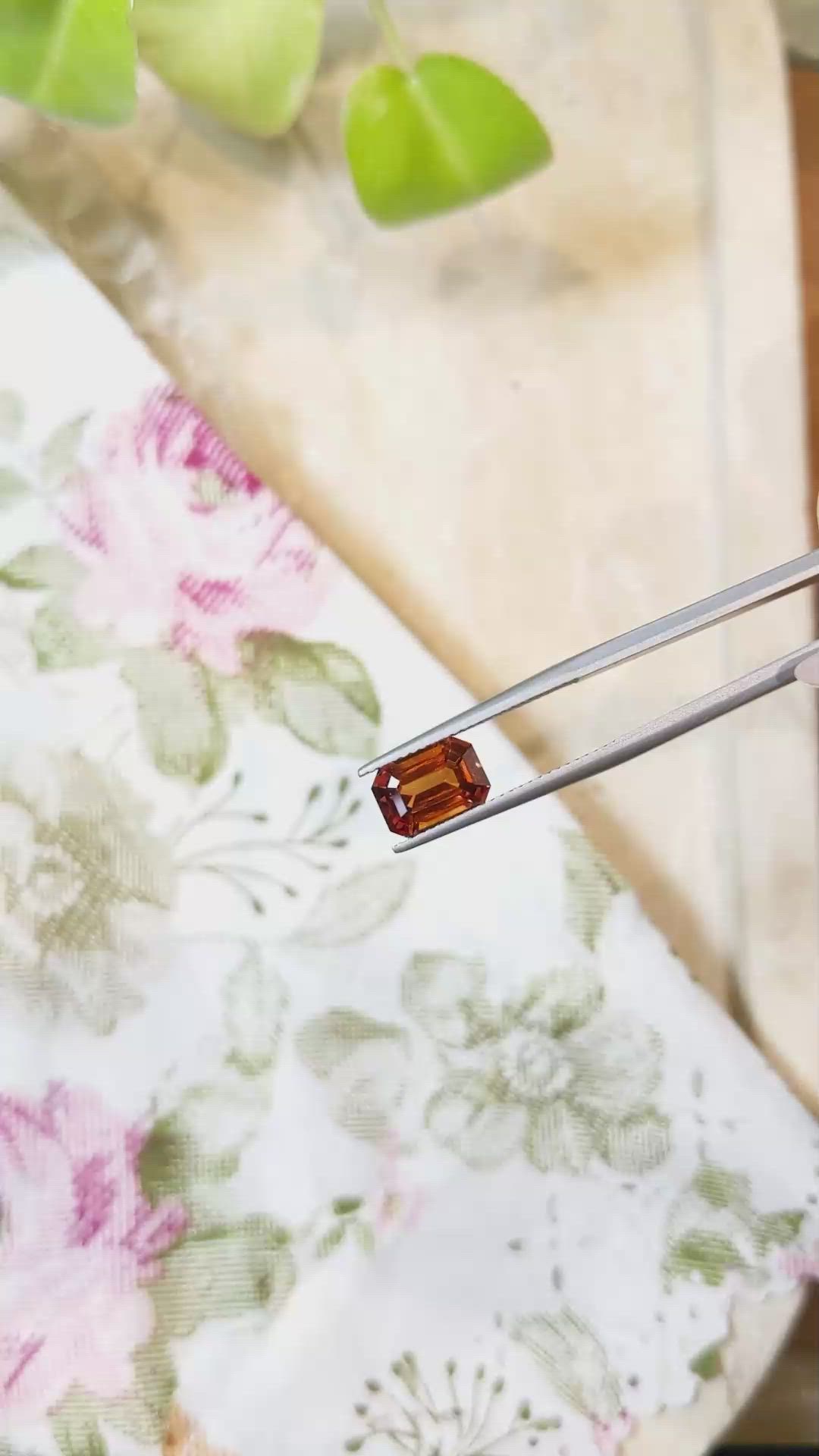 2.63 Ct. Spessartite Garnet from Tanzania Size Video