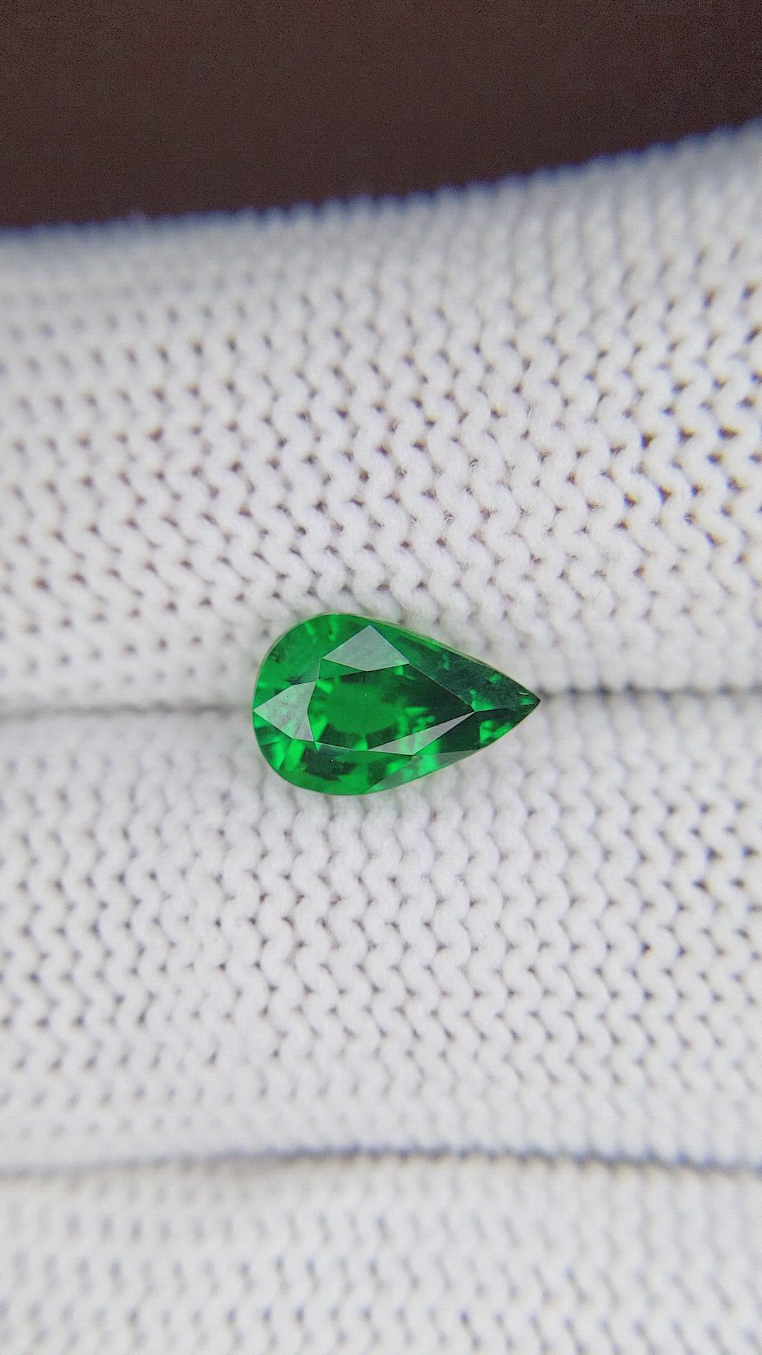2.02 Ct. Tsavorite Garnet from Tanzania Size Video