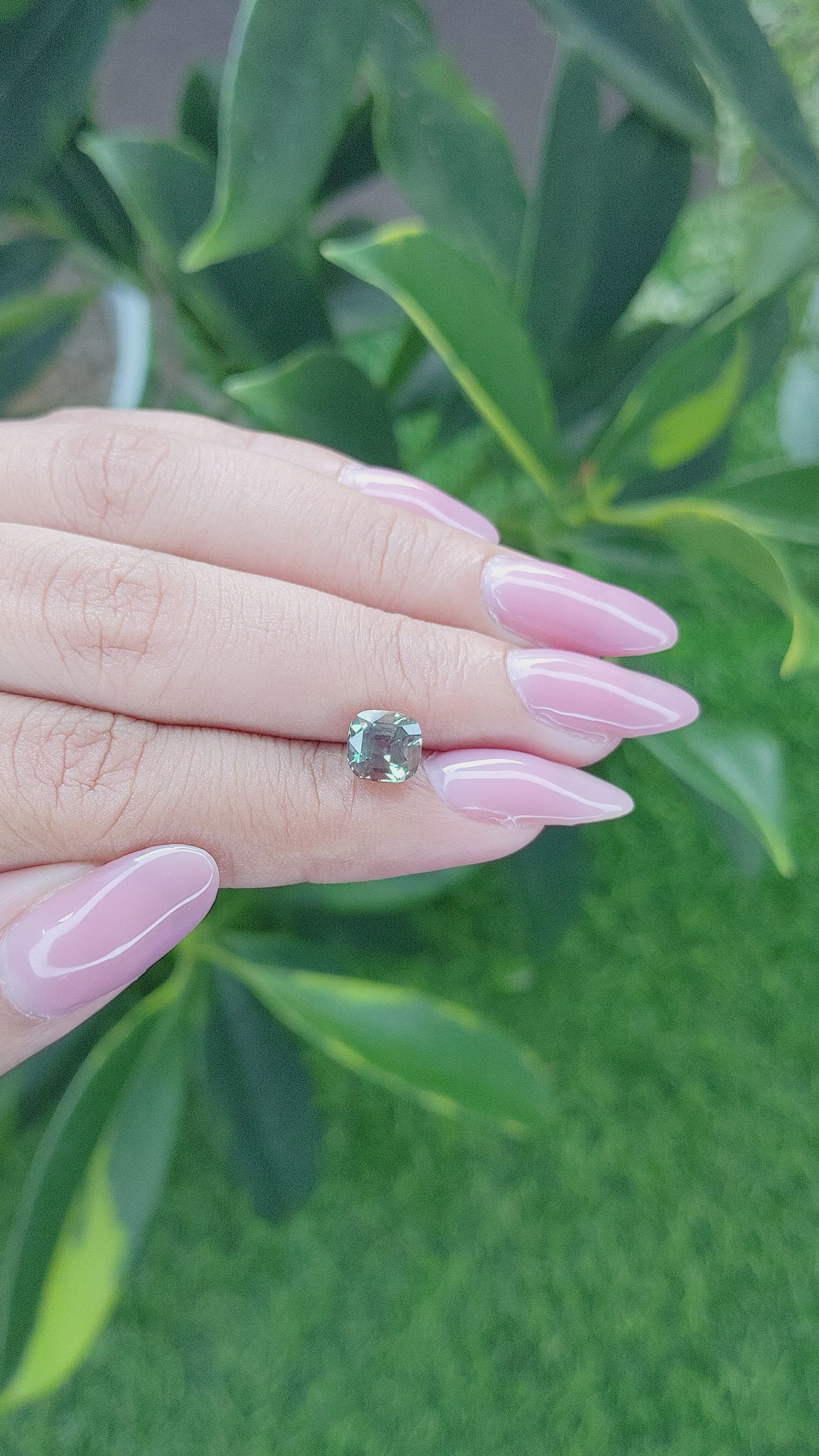 1.63 Ct. Alexandrite from Tanzania Size Video