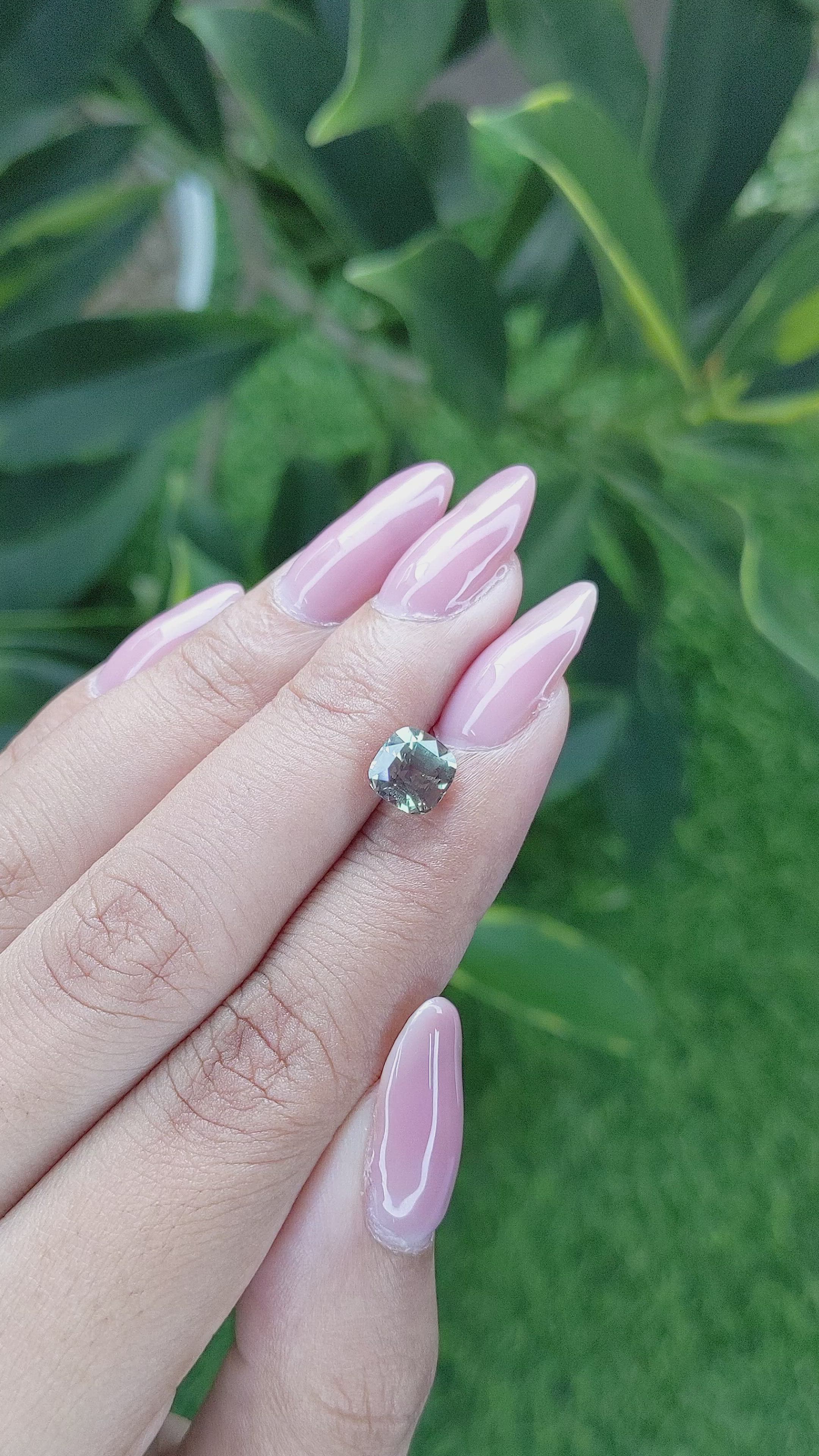 1.63 Ct. Alexandrite from Tanzania Size Video