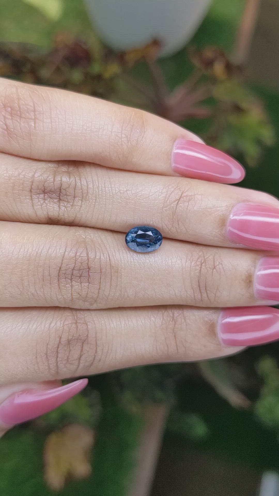 1.13 Ct. Spinel from Ceylon (Sri Lanka) Size Video