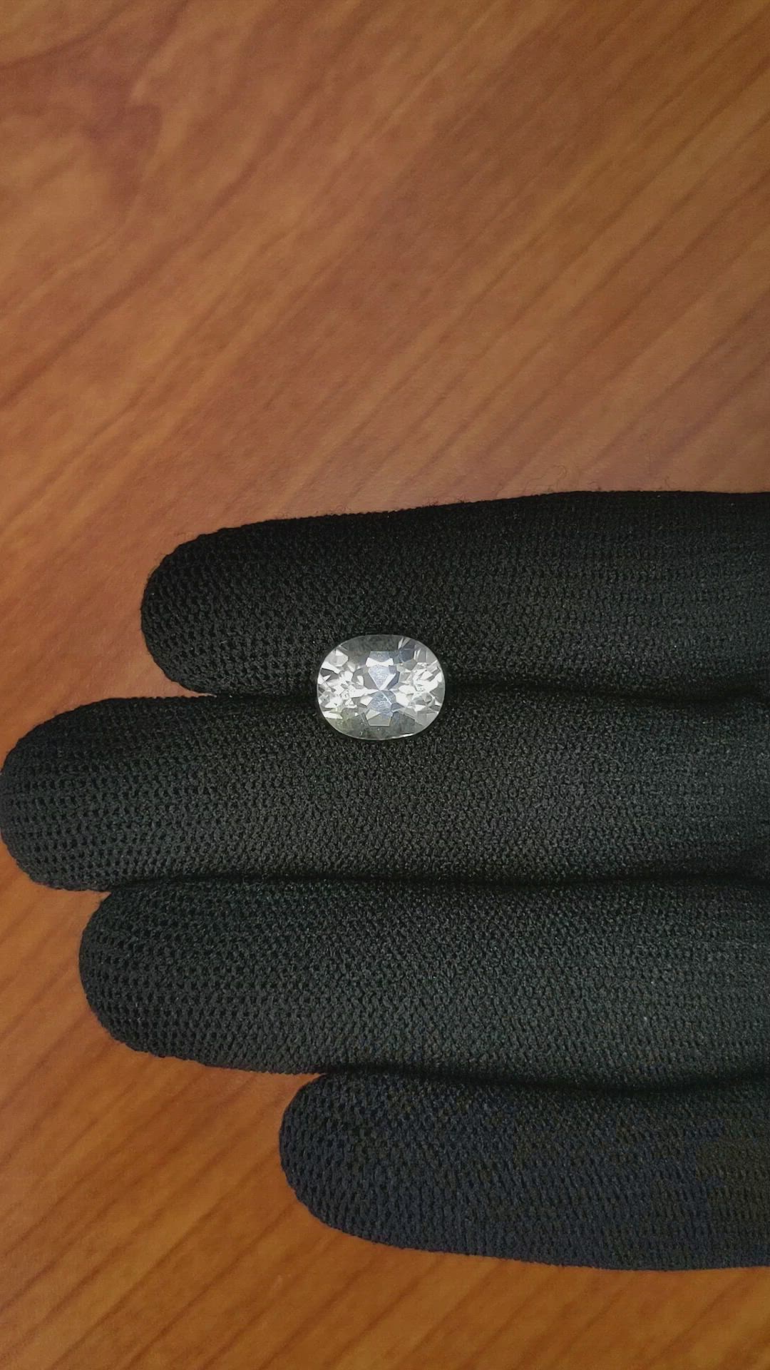 4.45 Ct. Topaz from Ceylon (Sri Lanka) Size Video