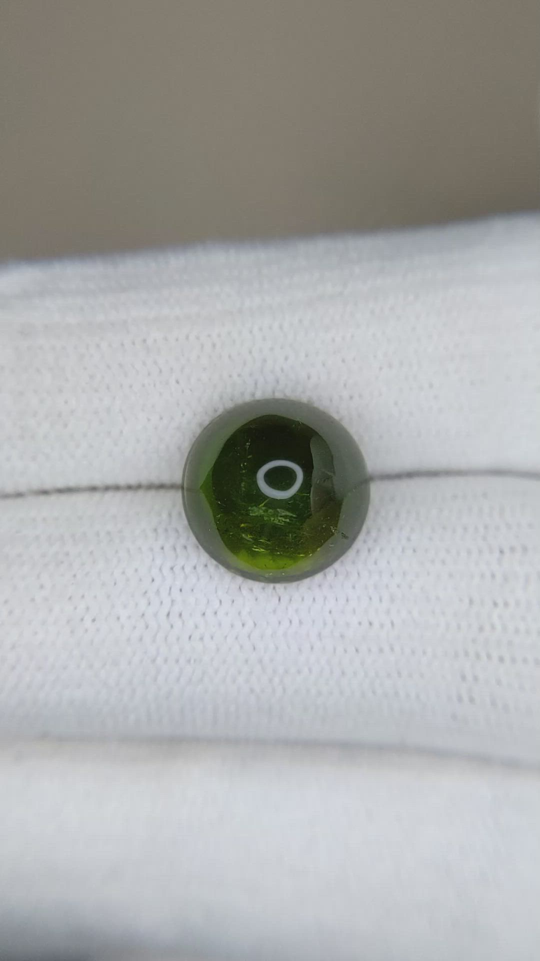 5.05 Ct. Cabochon Tourmaline from Mozambique Size Video