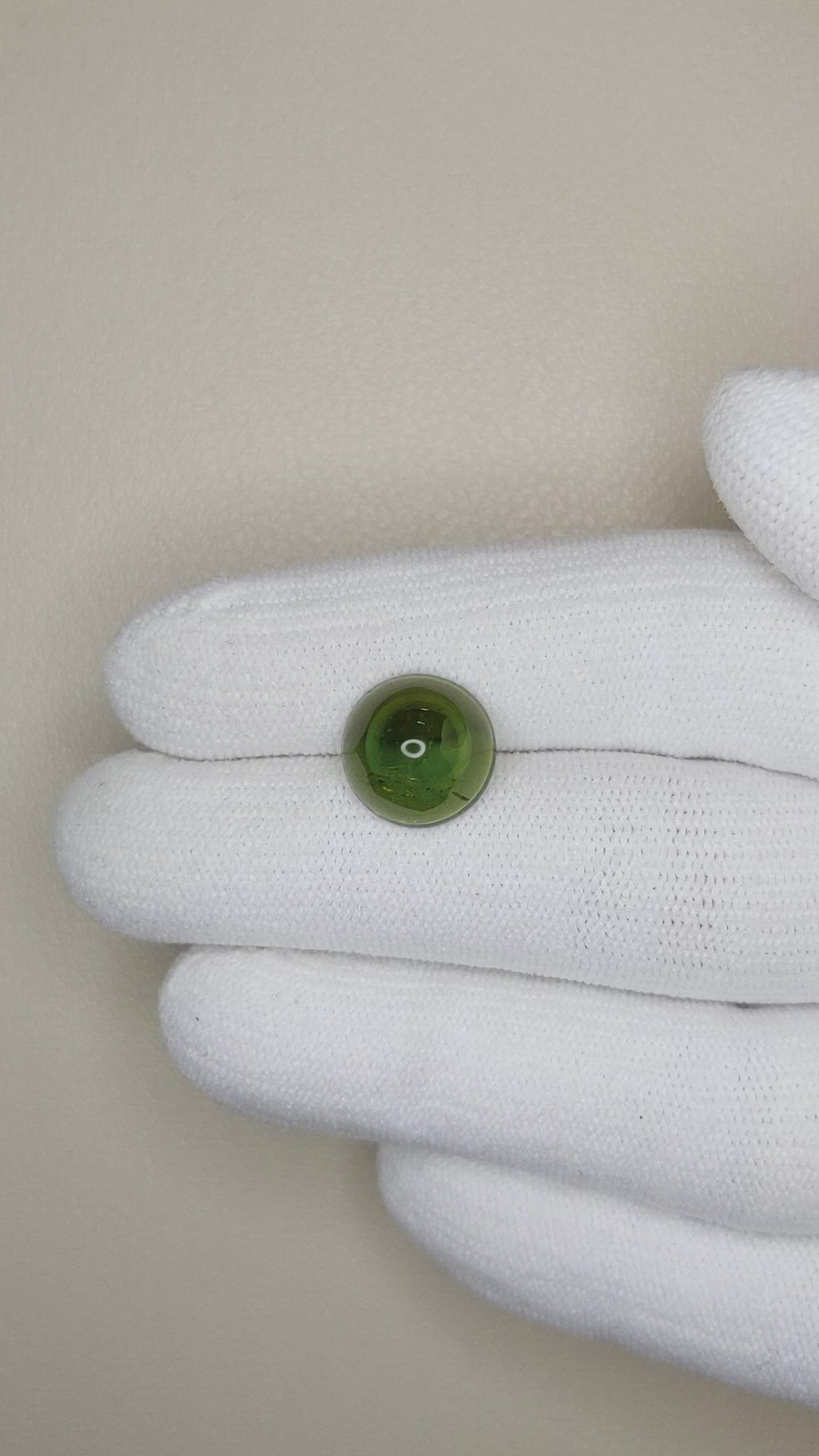 5.05 Ct. Cabochon Tourmaline from Mozambique Size Video