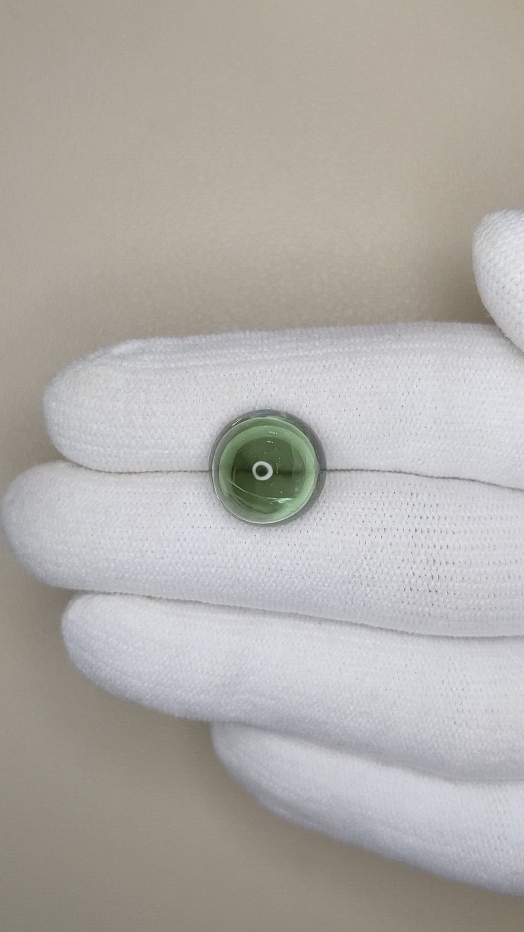 9.36 Ct. Cabochon Tourmaline from Mozambique Size Video