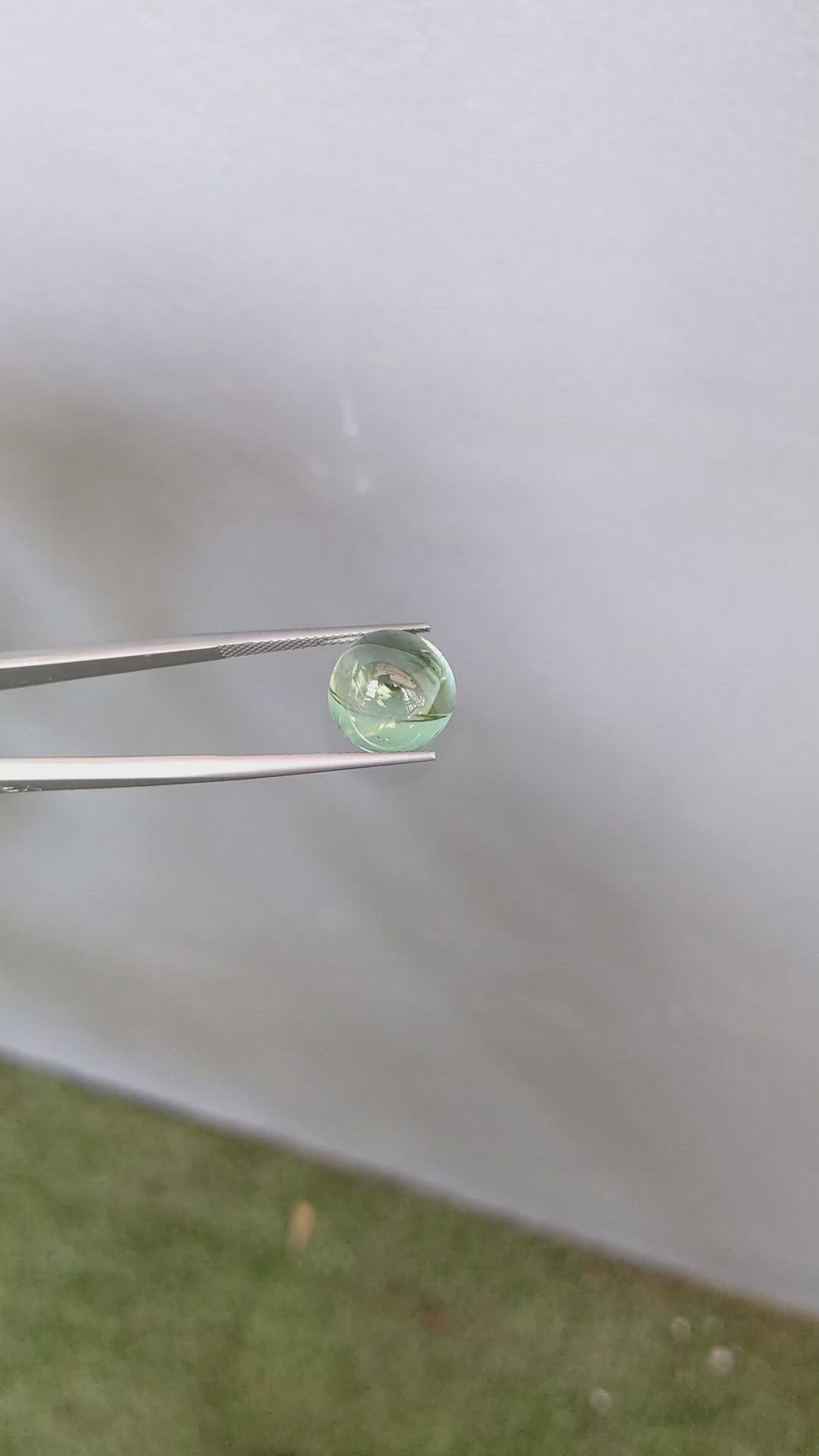 9.36 Ct. Cabochon Tourmaline from Mozambique Size Video