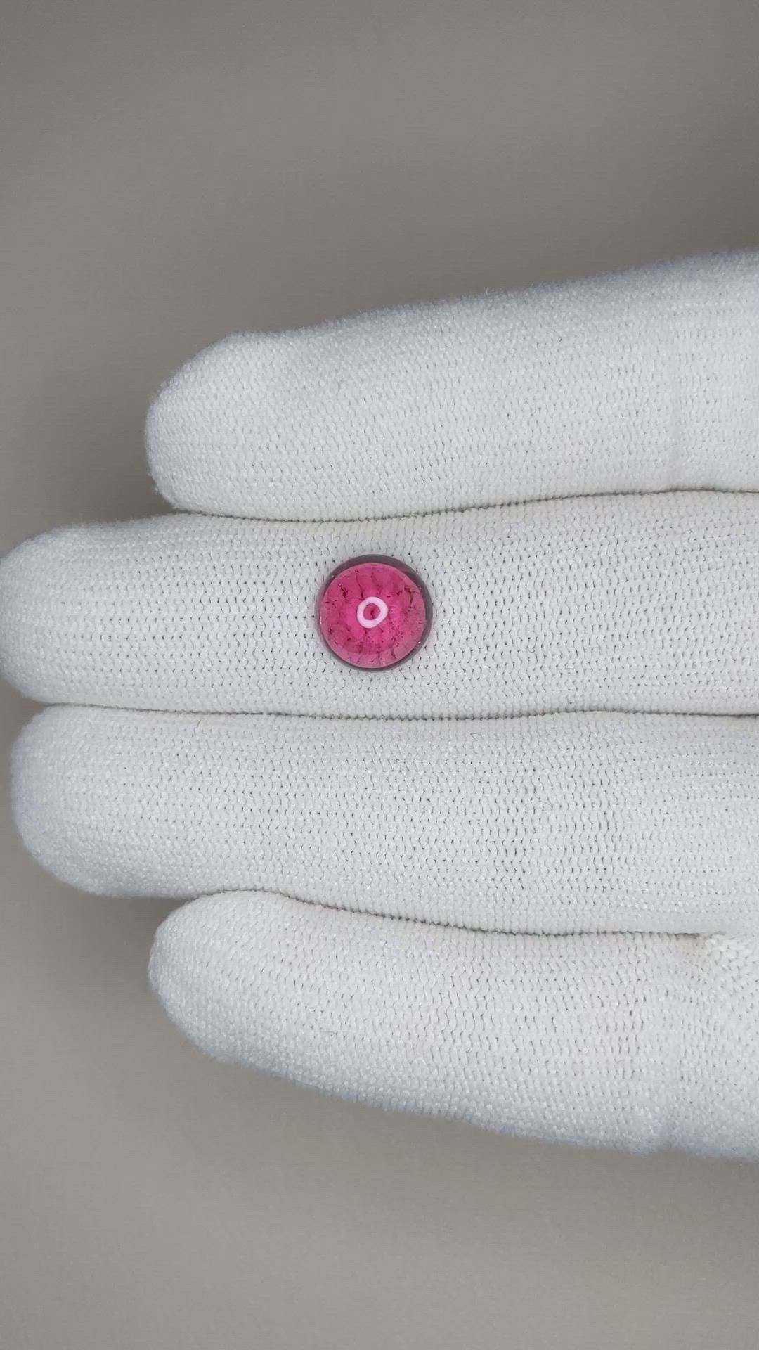 3.00 Ct. Cabochon Tourmaline from Mozambique Size Video