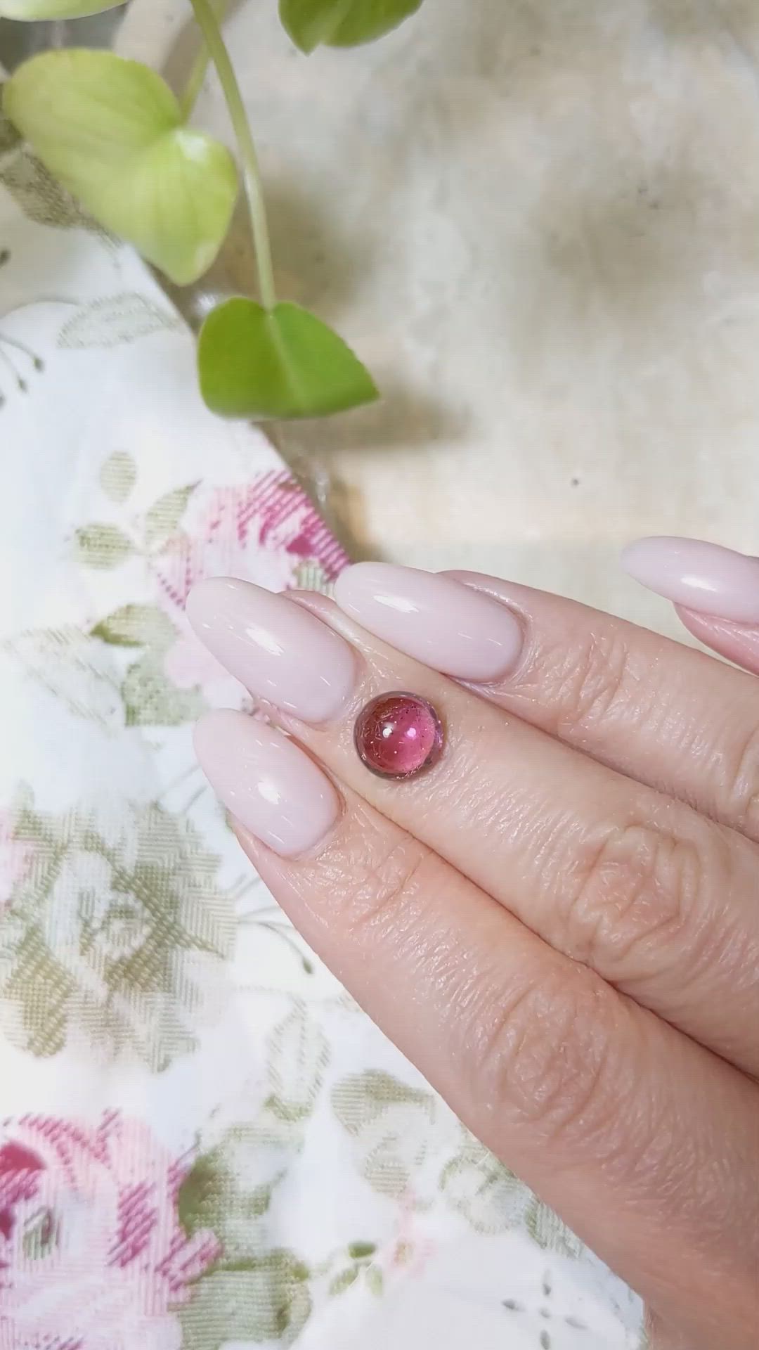 3.00 Ct. Cabochon Tourmaline from Mozambique Size Video