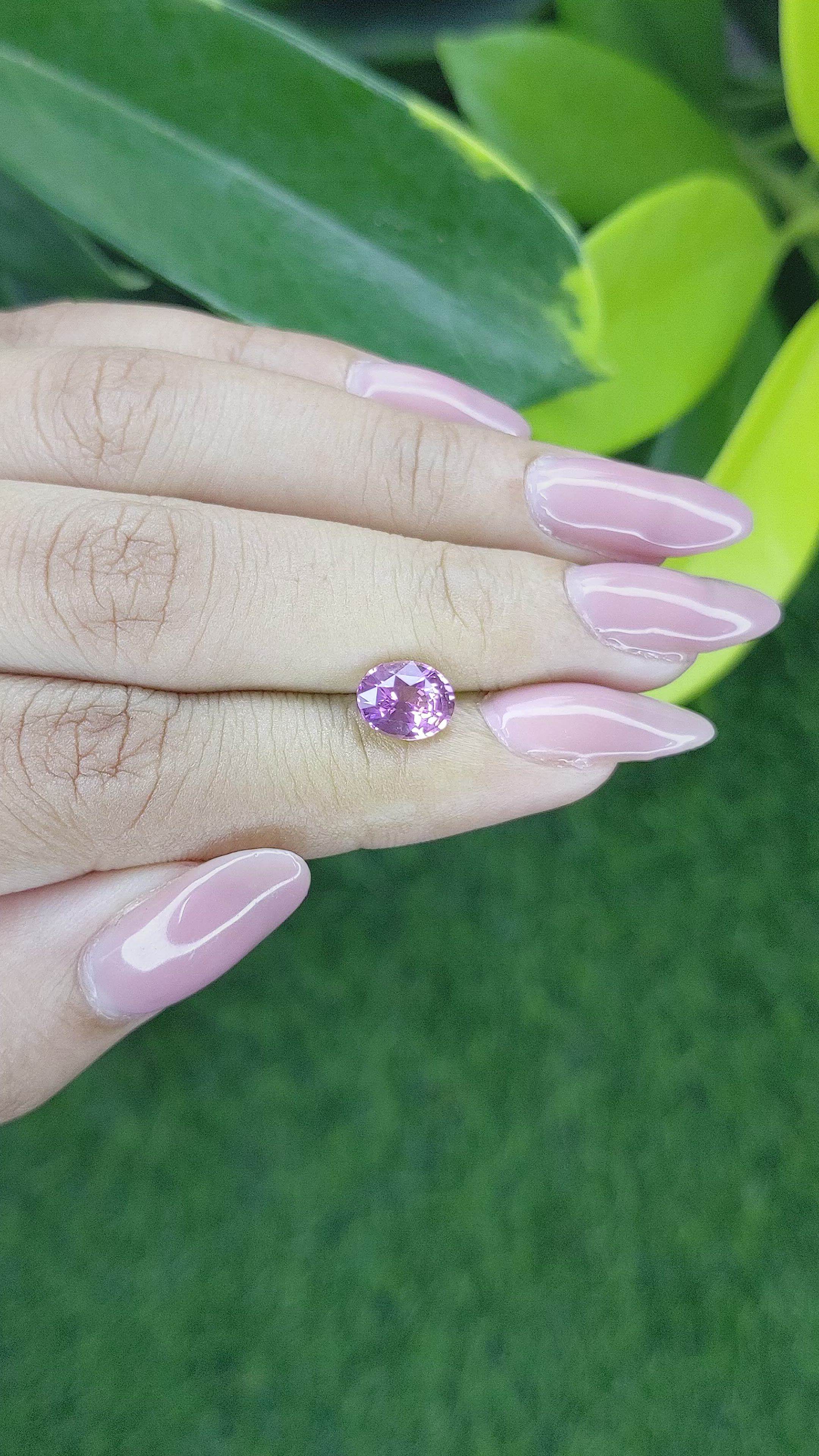 1.62 Ct. Spinel from Tanzania Size Video