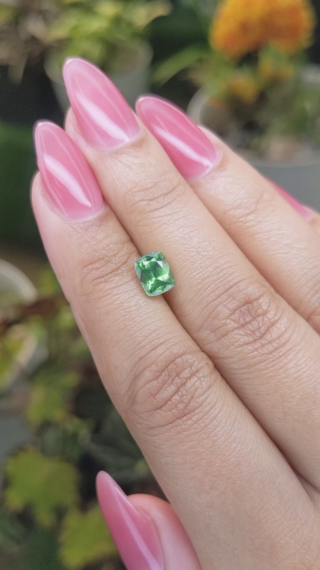 1.53 Ct. Tourmaline from Madagascar Size Video