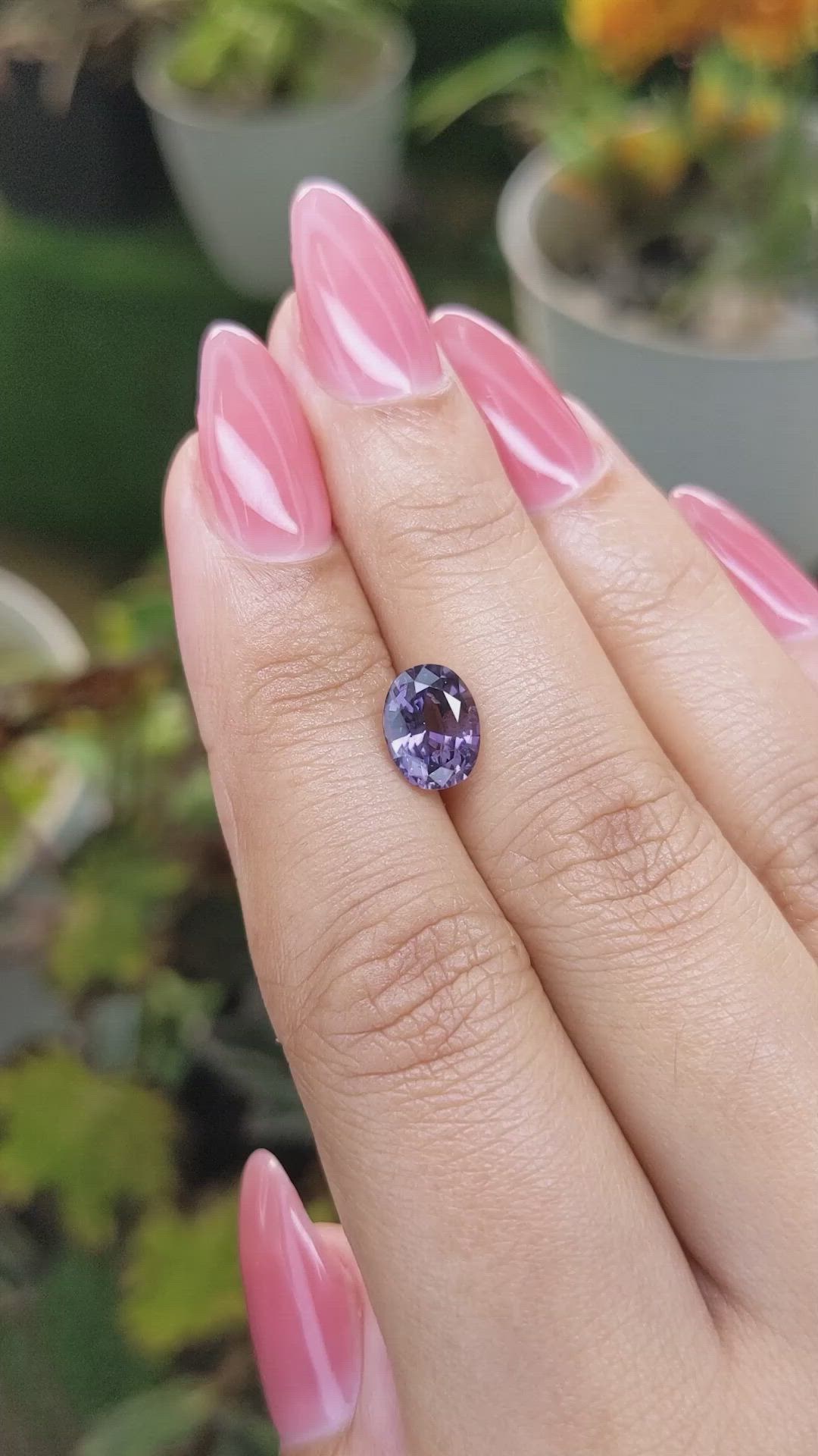 1.82 Ct. Spinel from Ceylon (Sri Lanka) Size Video