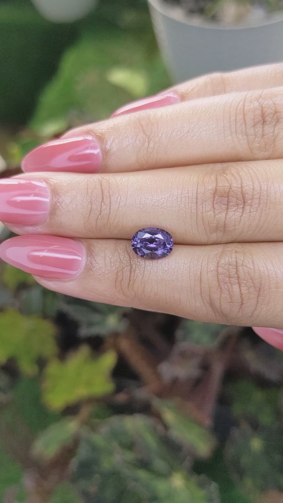 1.82 Ct. Spinel from Ceylon (Sri Lanka) Size Video