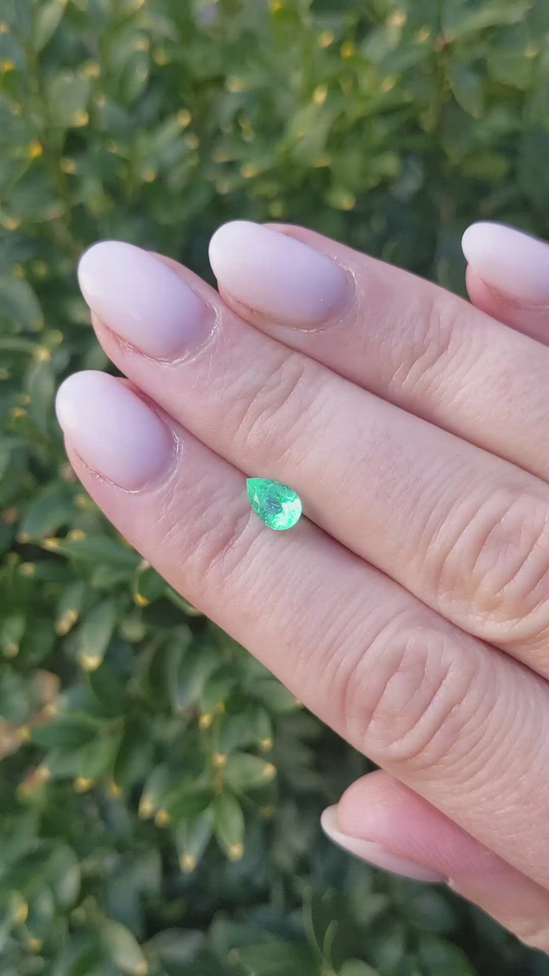 0.62 Ct. Paraiba Tourmaline from Brazil Size Video