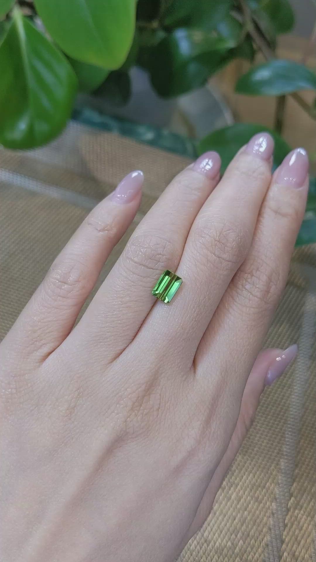 1.41 Ct. Tourmaline from Mozambique Size Video