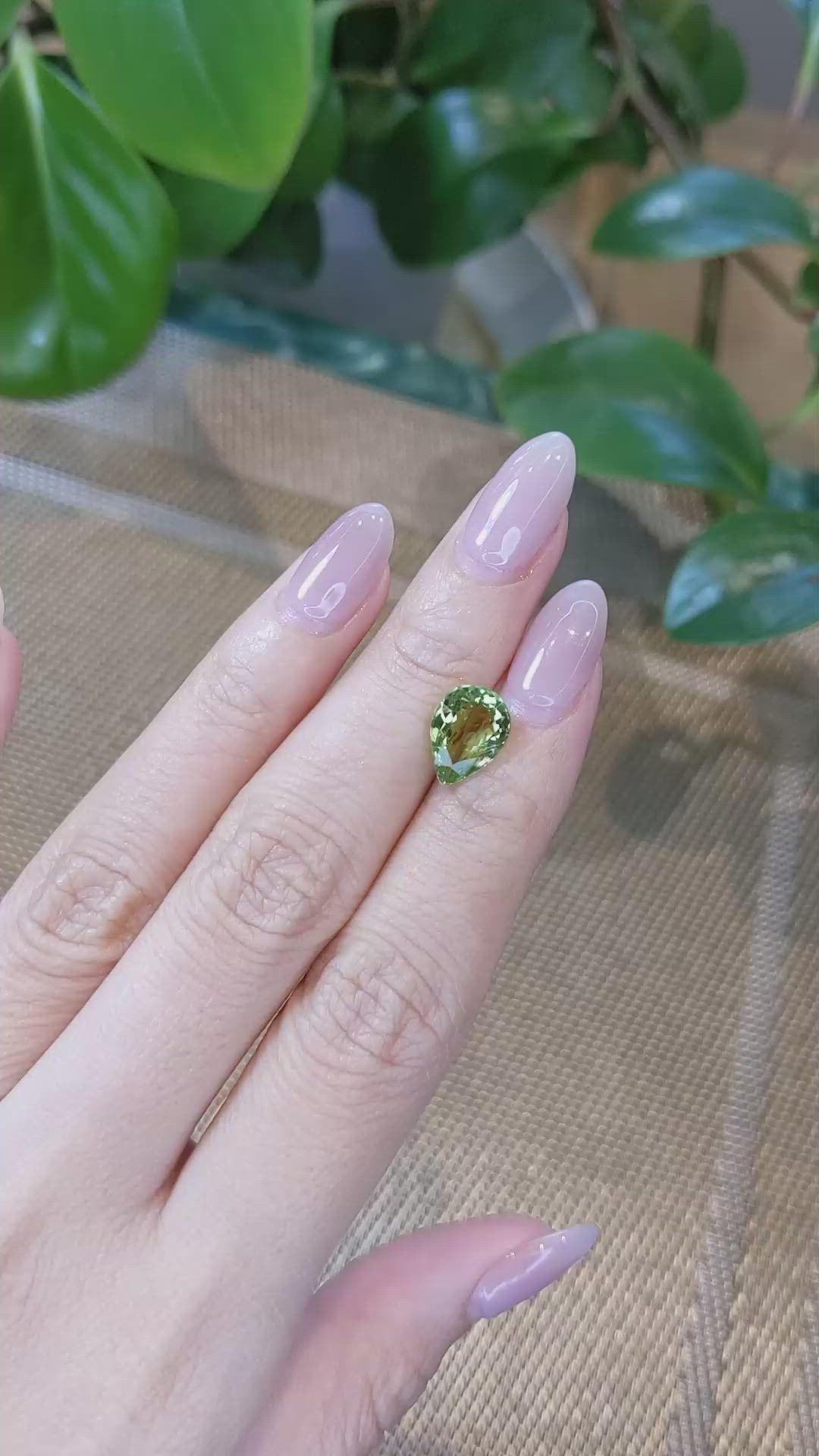 3.06 Ct. Tourmaline from Mozambique Size Video