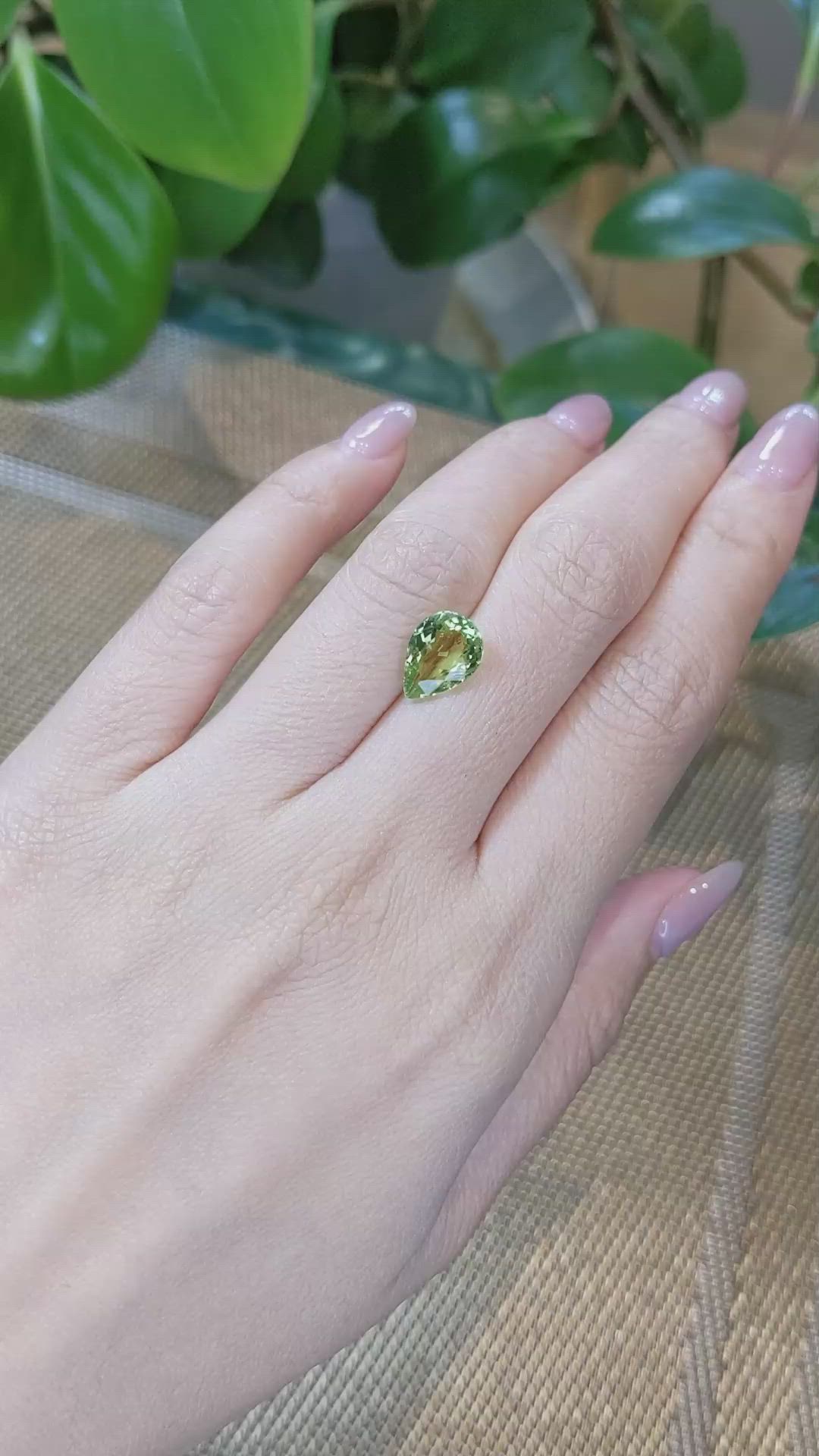 3.06 Ct. Tourmaline from Mozambique Size Video