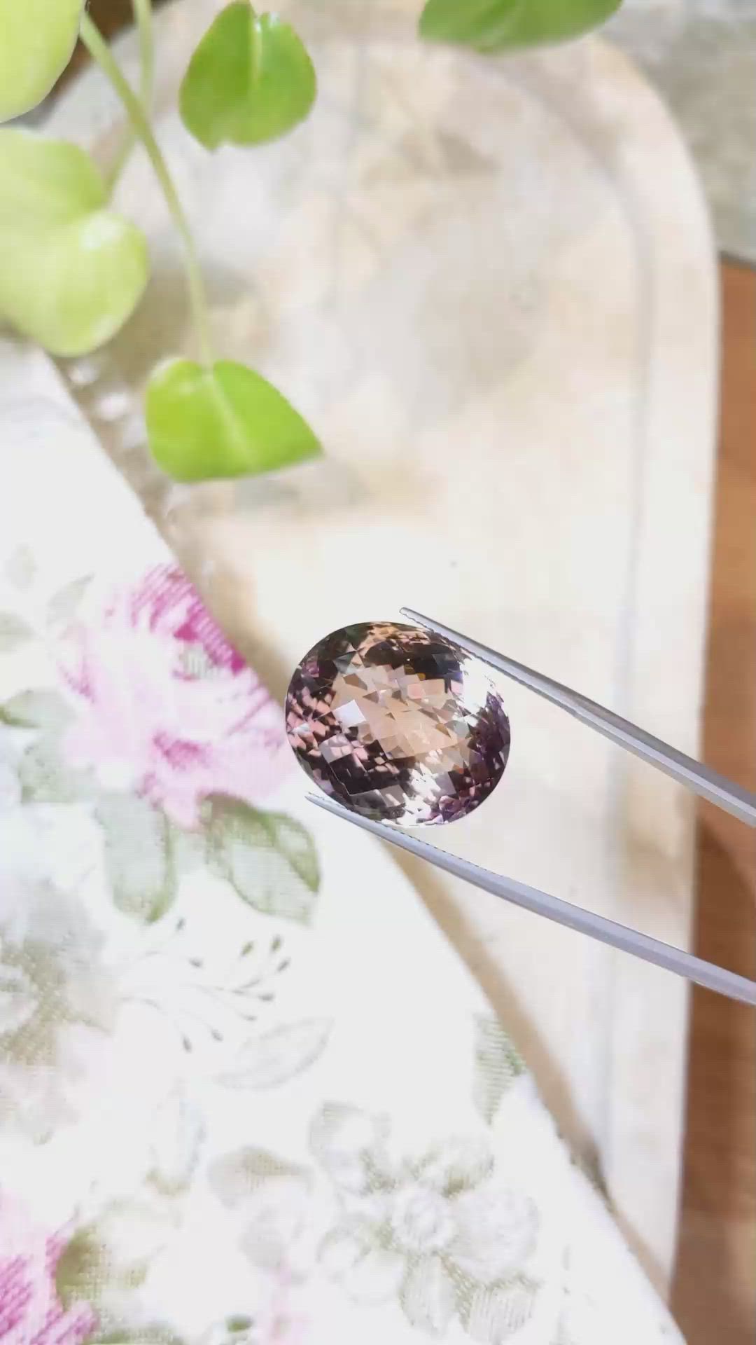 39.20 Ct. Ametrine from Brazil Size Video