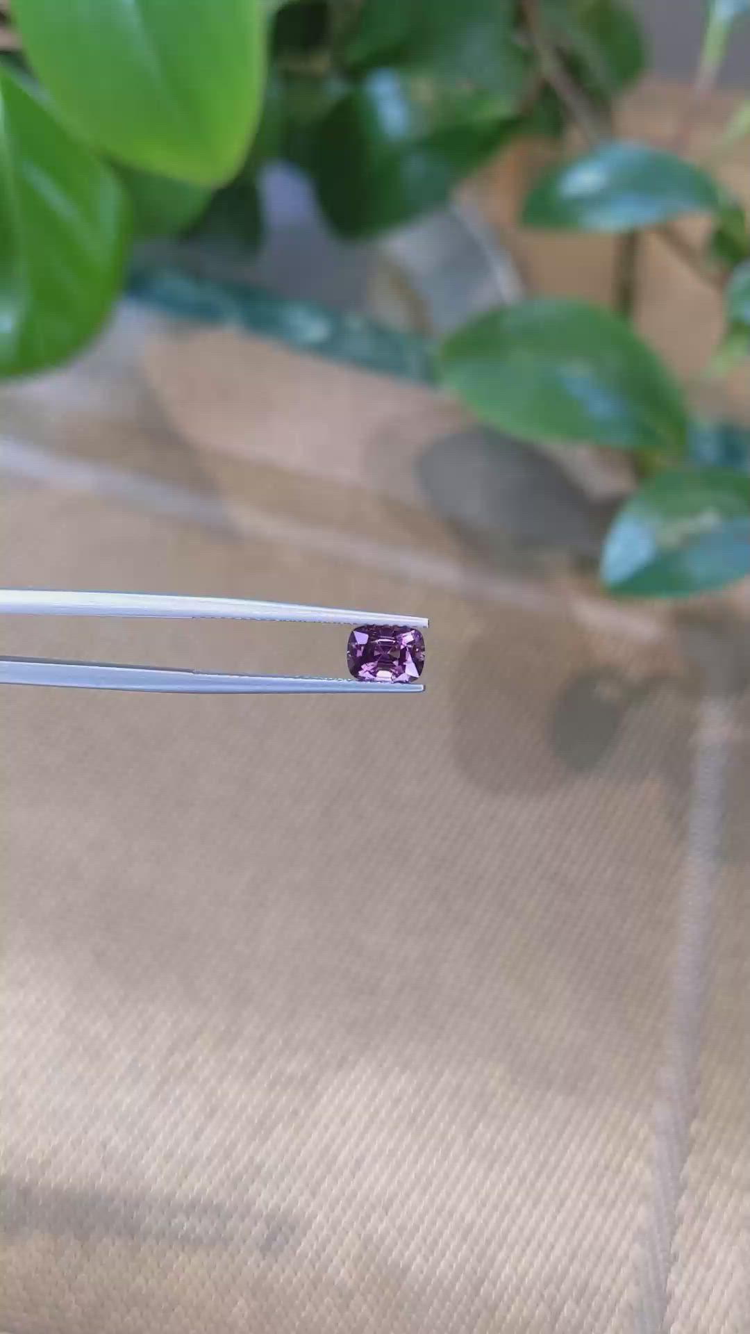 1.19 Ct. Spinel from Burma (Myanmar) Size Video