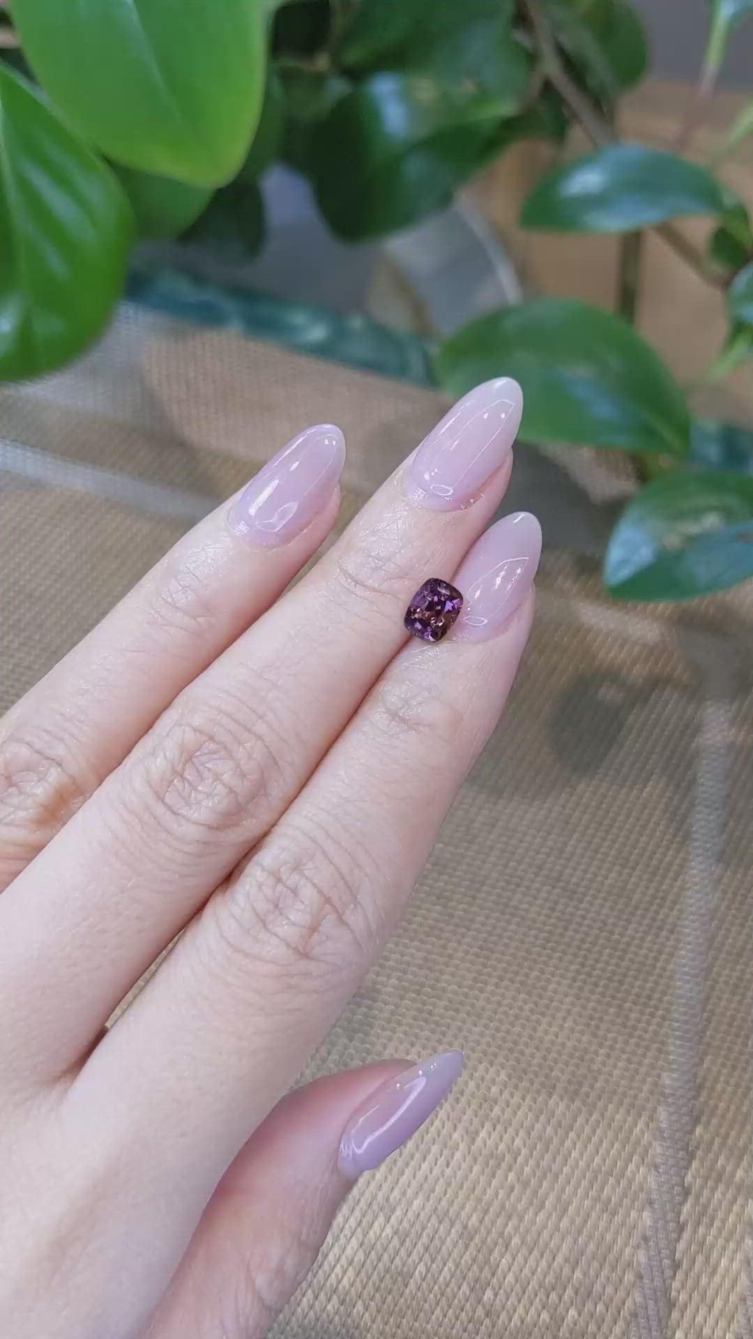 1.19 Ct. Spinel from Burma (Myanmar) Size Video