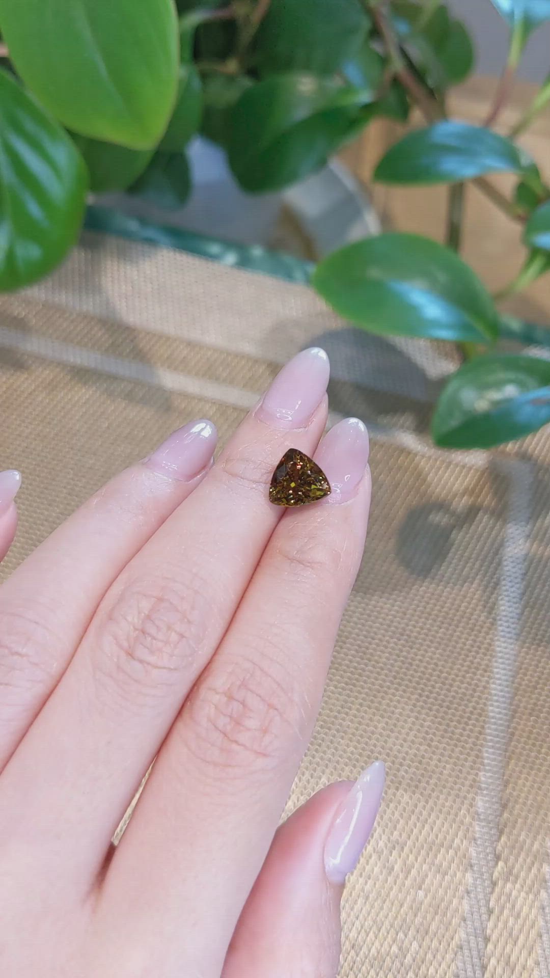 3.17 Ct. Sphene (Titanite) from Madagascar Size Video