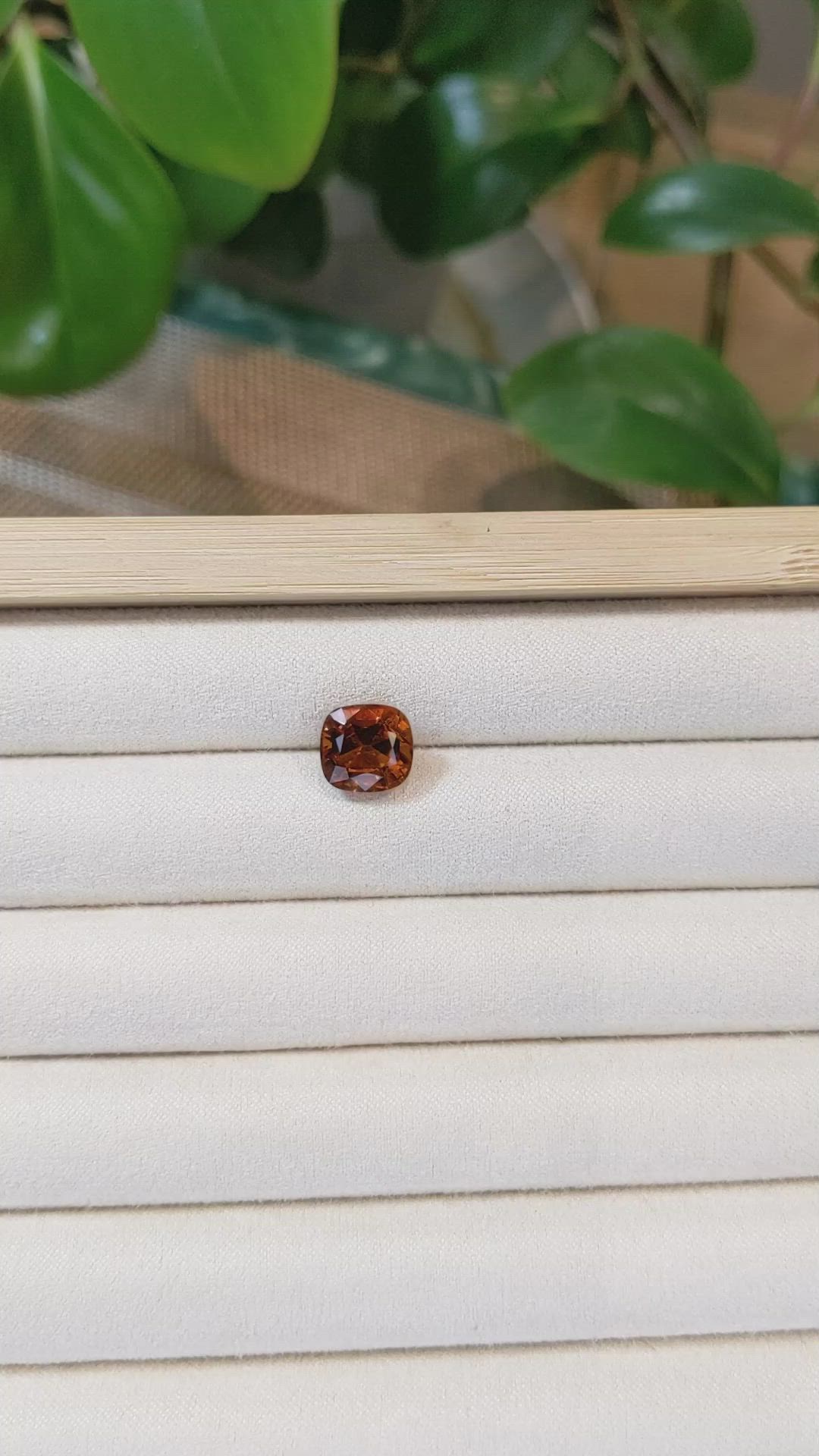 3.89 Ct. Citrine from Brazil Size Video