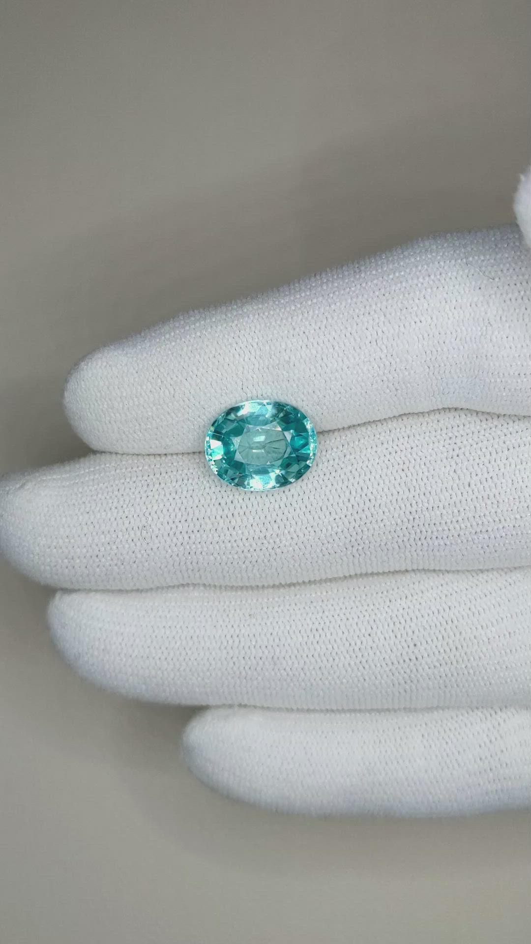8.05 Ct. Zircon from Cambodia Size Video