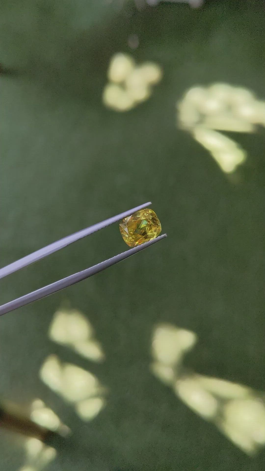 2.42 Ct. Sphene (Titanite) from Madagascar Size Video