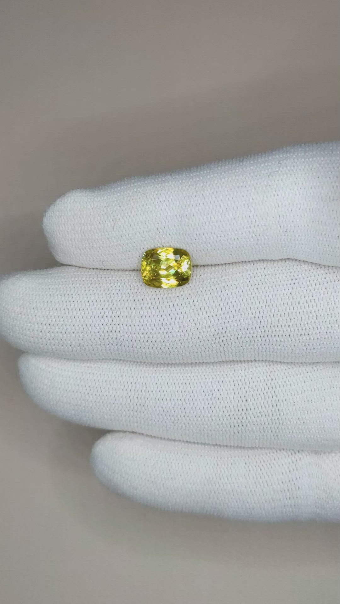 2.42 Ct. Sphene (Titanite) from Madagascar Size Video