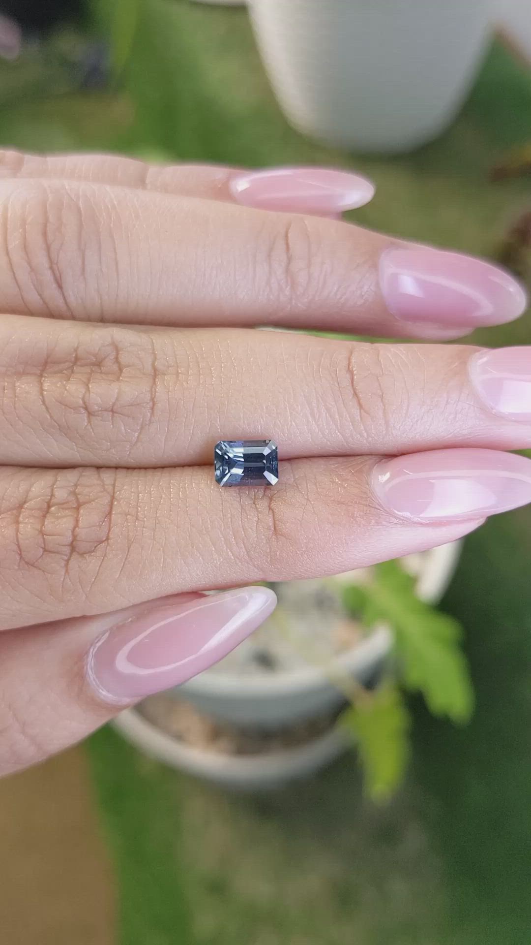 1.04 Ct. Spinel from Ceylon (Sri Lanka) Size Video