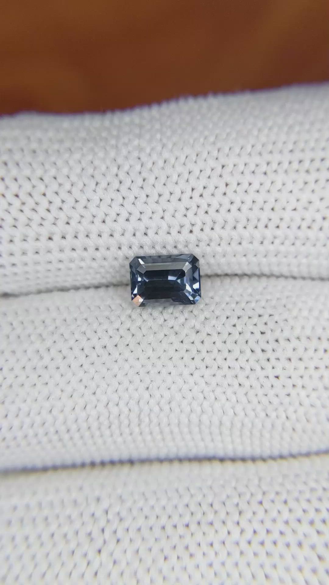 1.04 Ct. Spinel from Ceylon (Sri Lanka) Size Video