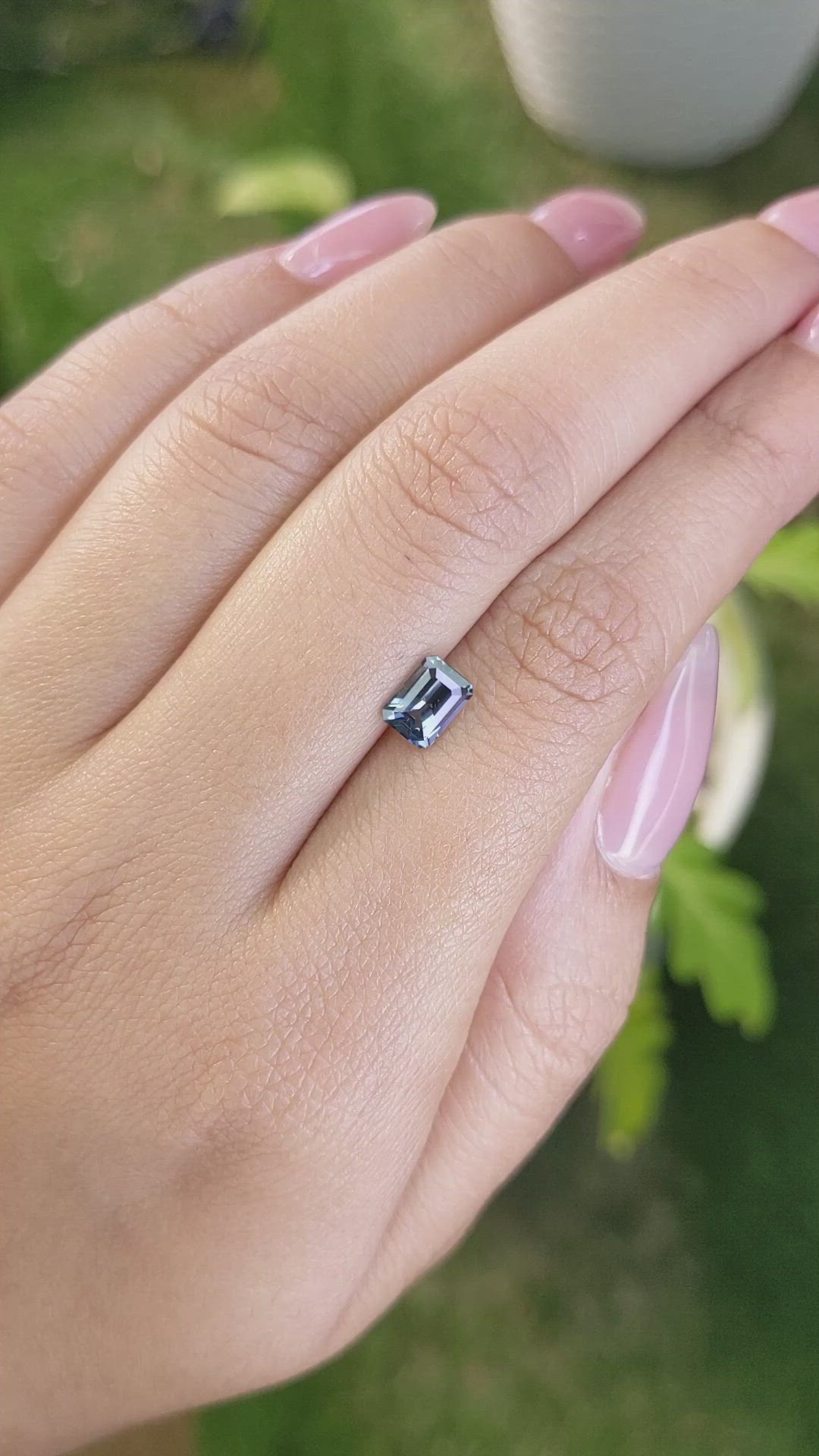 1.04 Ct. Spinel from Ceylon (Sri Lanka) Size Video