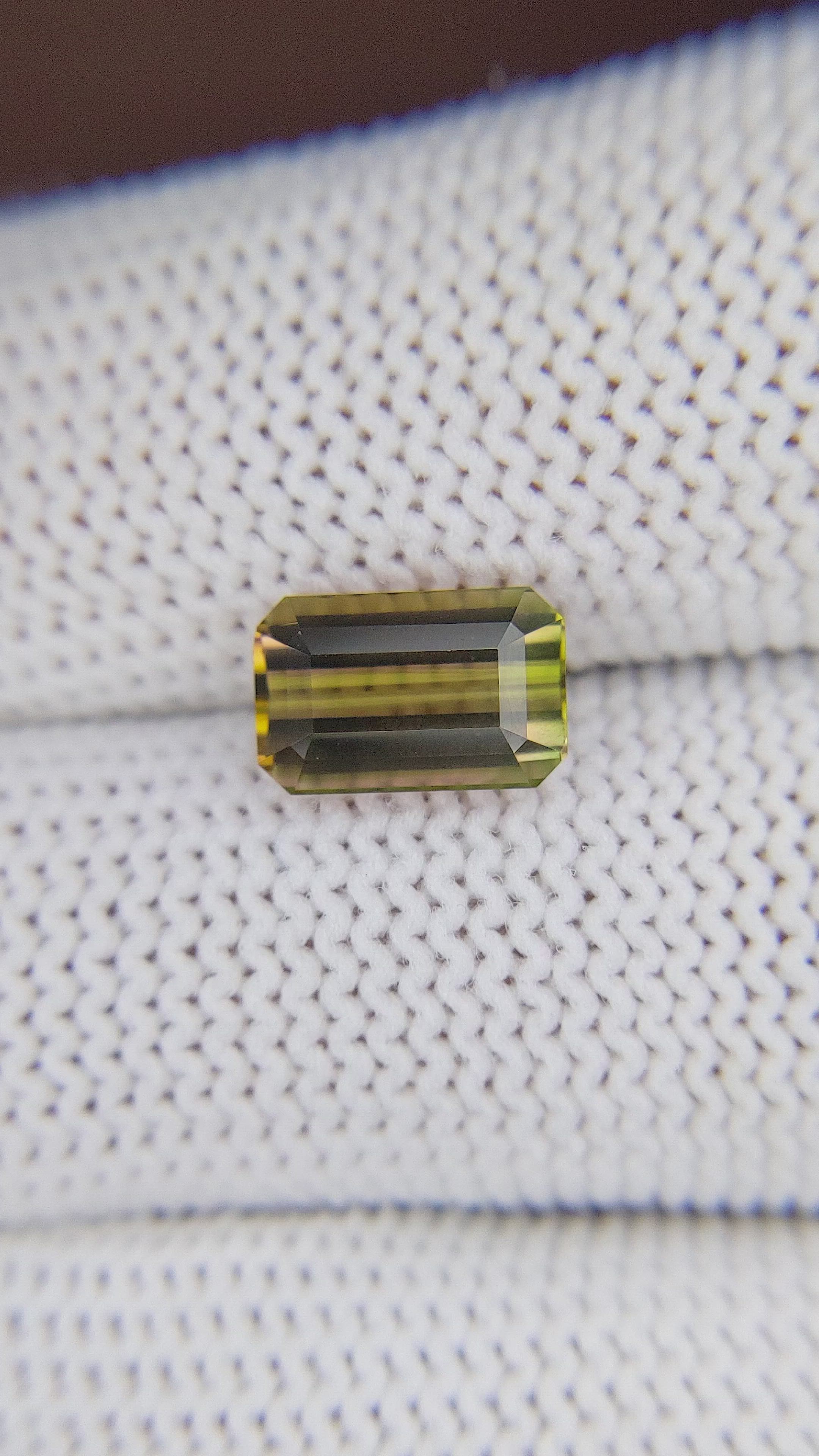 2.32 Ct. Tourmaline from Ceylon (Sri Lanka) Size Video