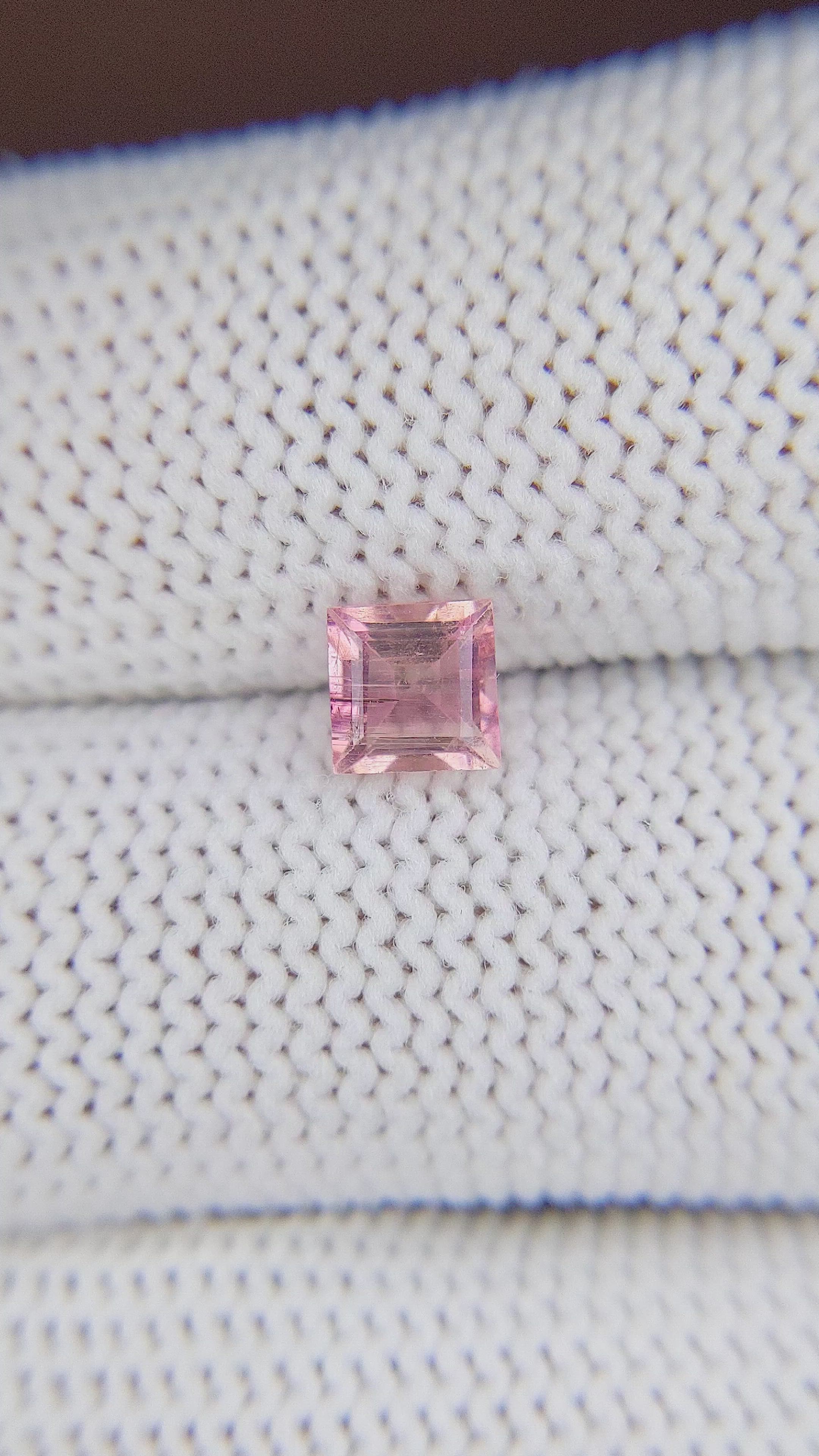 0.73 Ct. Tourmaline from Ceylon (Sri Lanka) Size Video