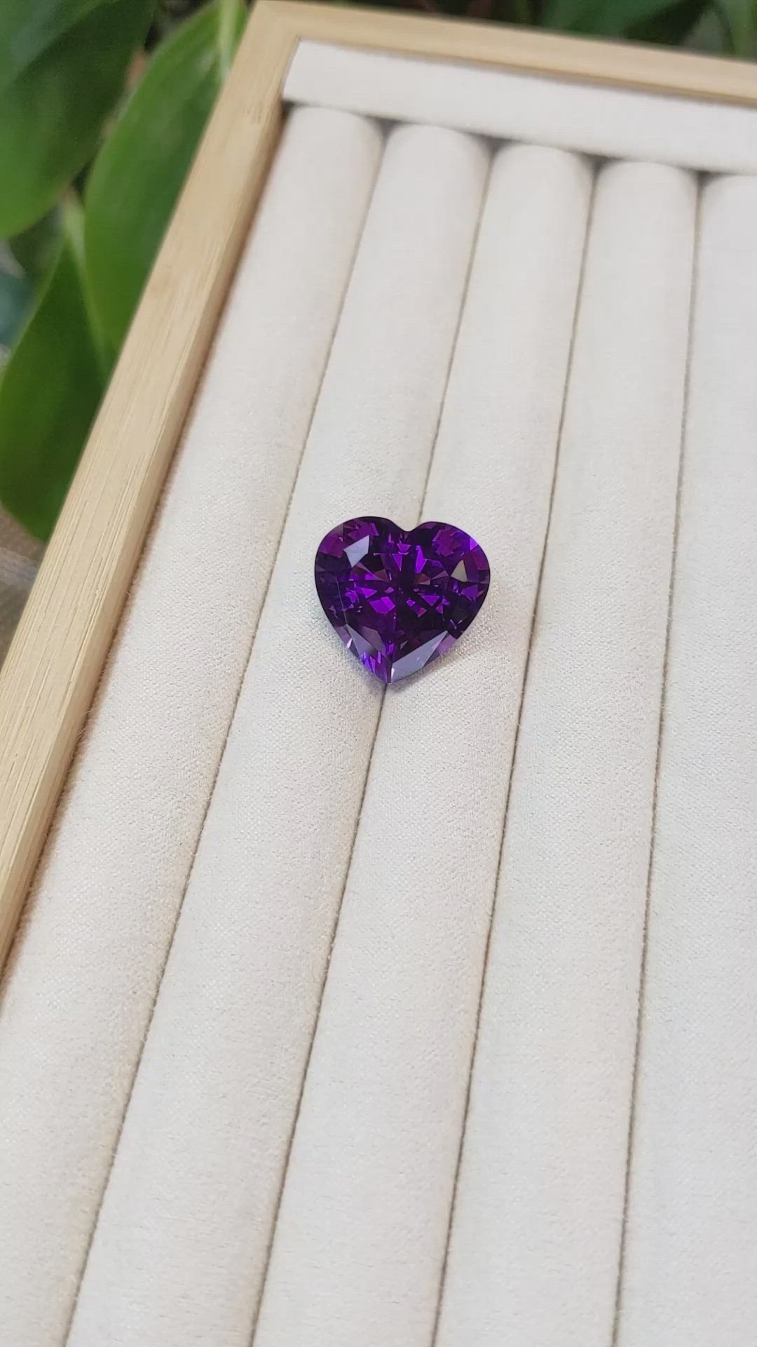 19.99 Ct. Purple Amethyst from Bolivia Size Video