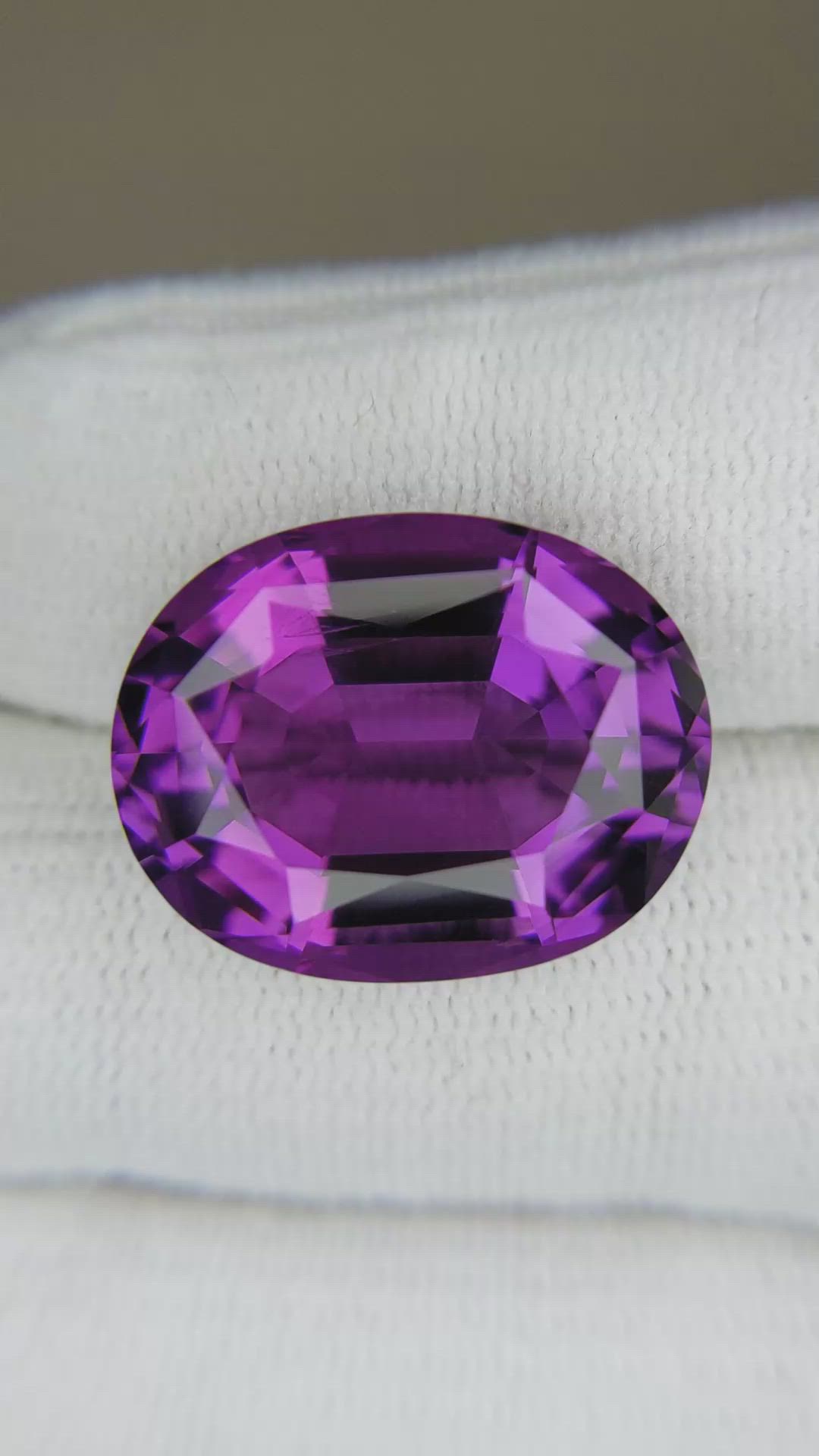 19.44 Ct. Amethyst from Bolivia Size Video