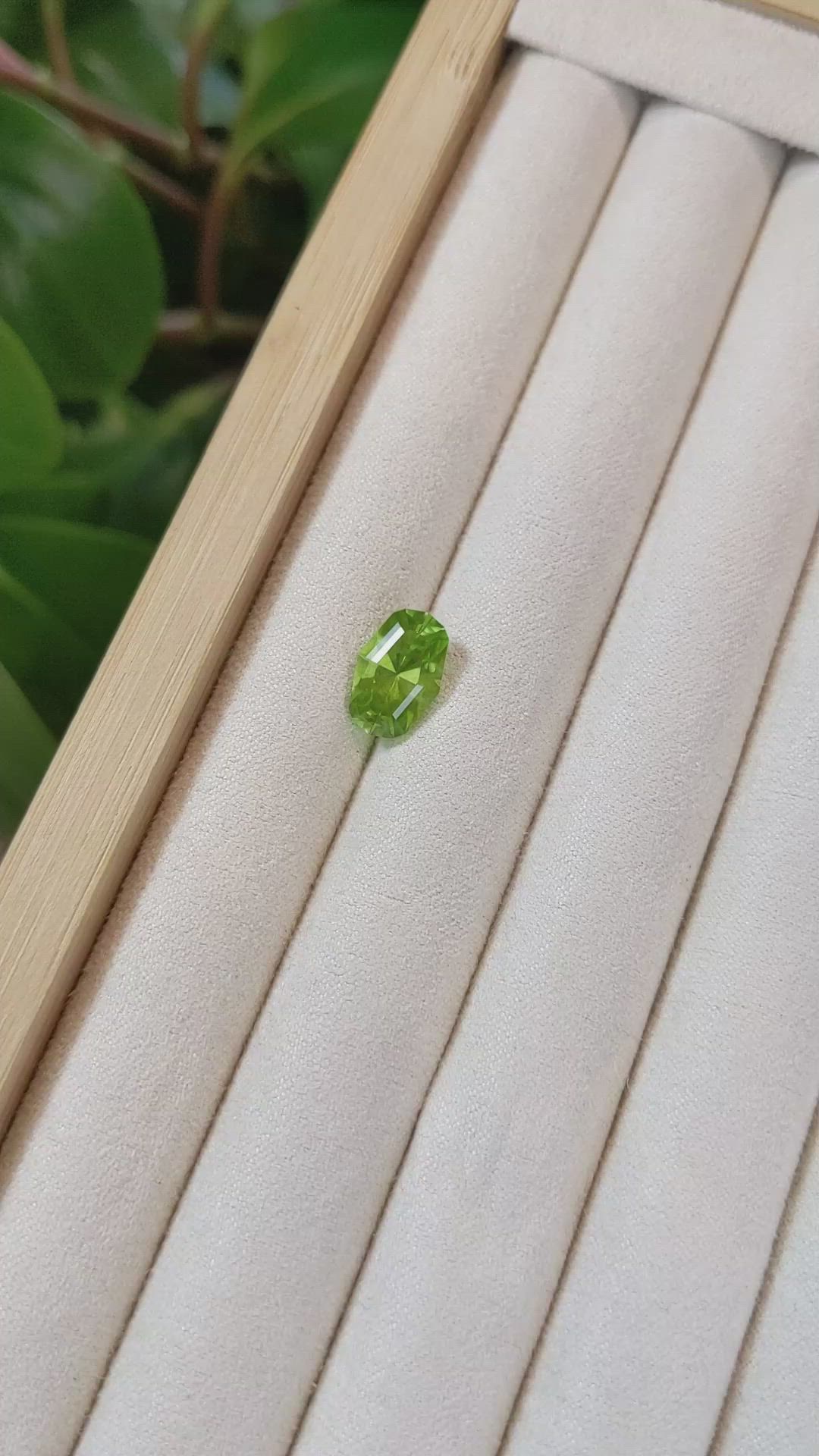 3.68 Ct. Peridot from Afghanistan Size Video