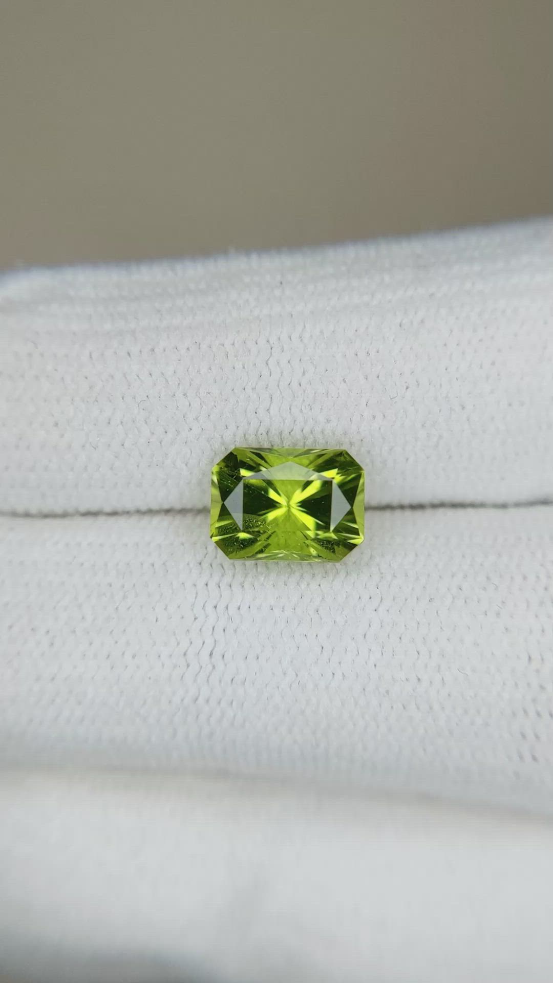 2.22 Ct. Peridot from Afghanistan Size Video