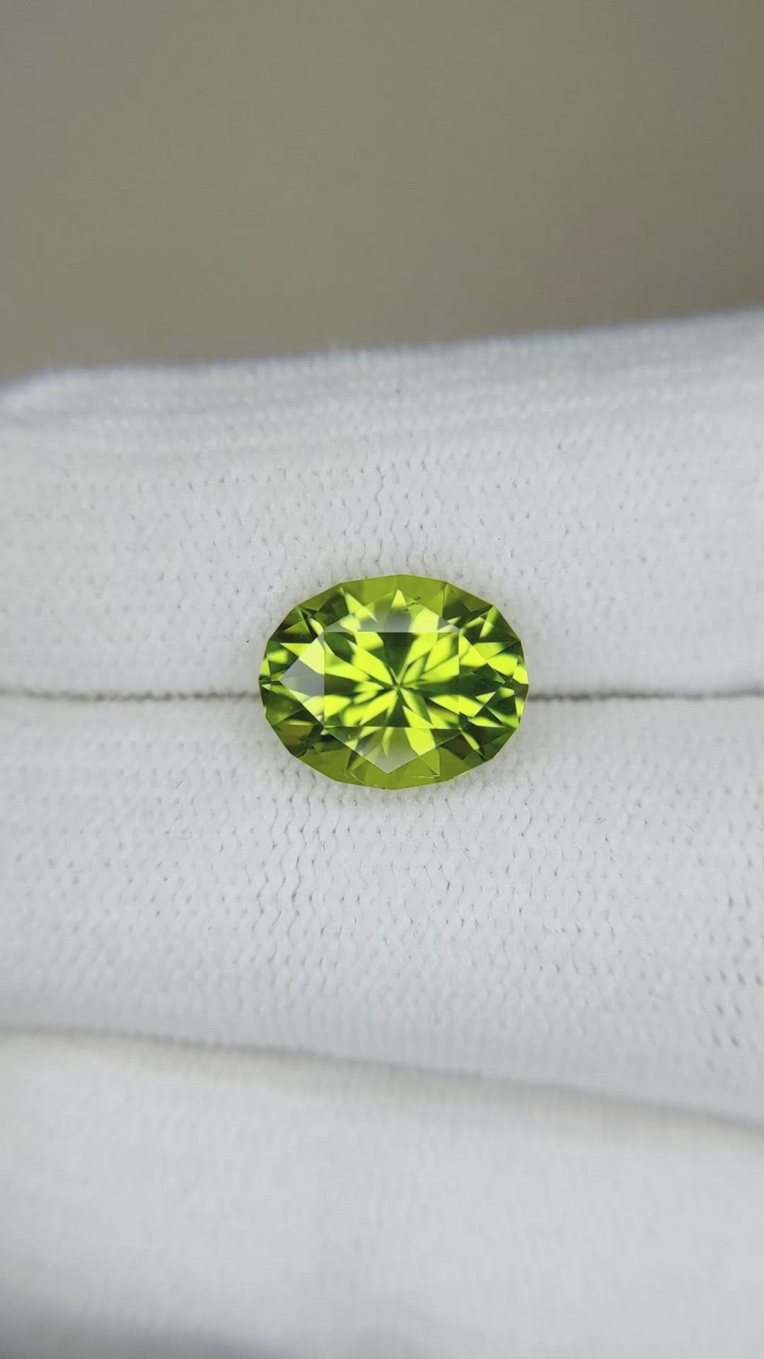3.06 Ct. Peridot from Afghanistan Size Video
