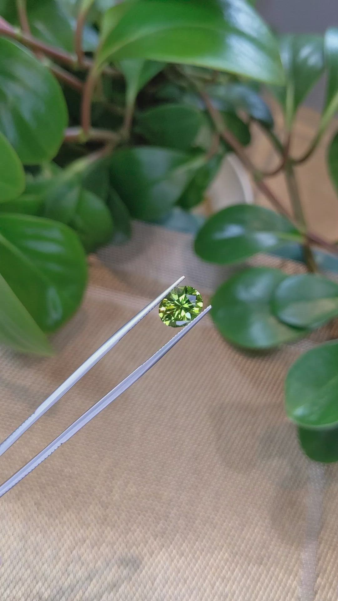 3.06 Ct. Peridot from Afghanistan Size Video