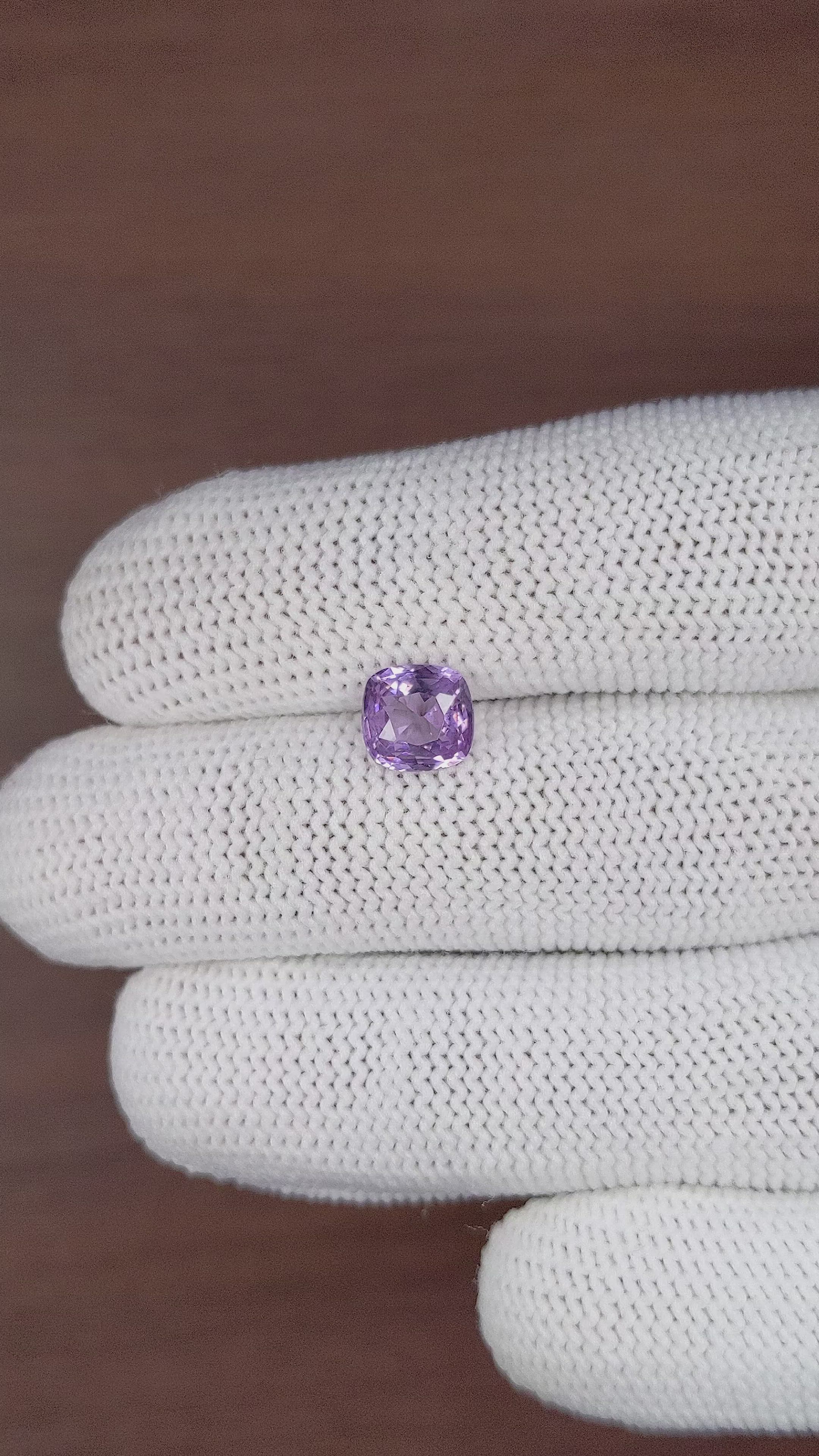 1.61 Ct. Spinel from Ceylon (Sri Lanka) Size Video