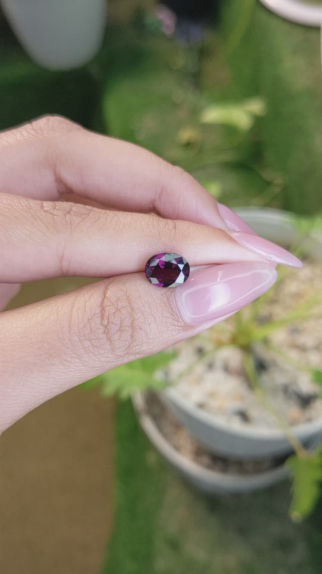 1.81 Ct. Spinel from Ceylon (Sri Lanka) Size Video